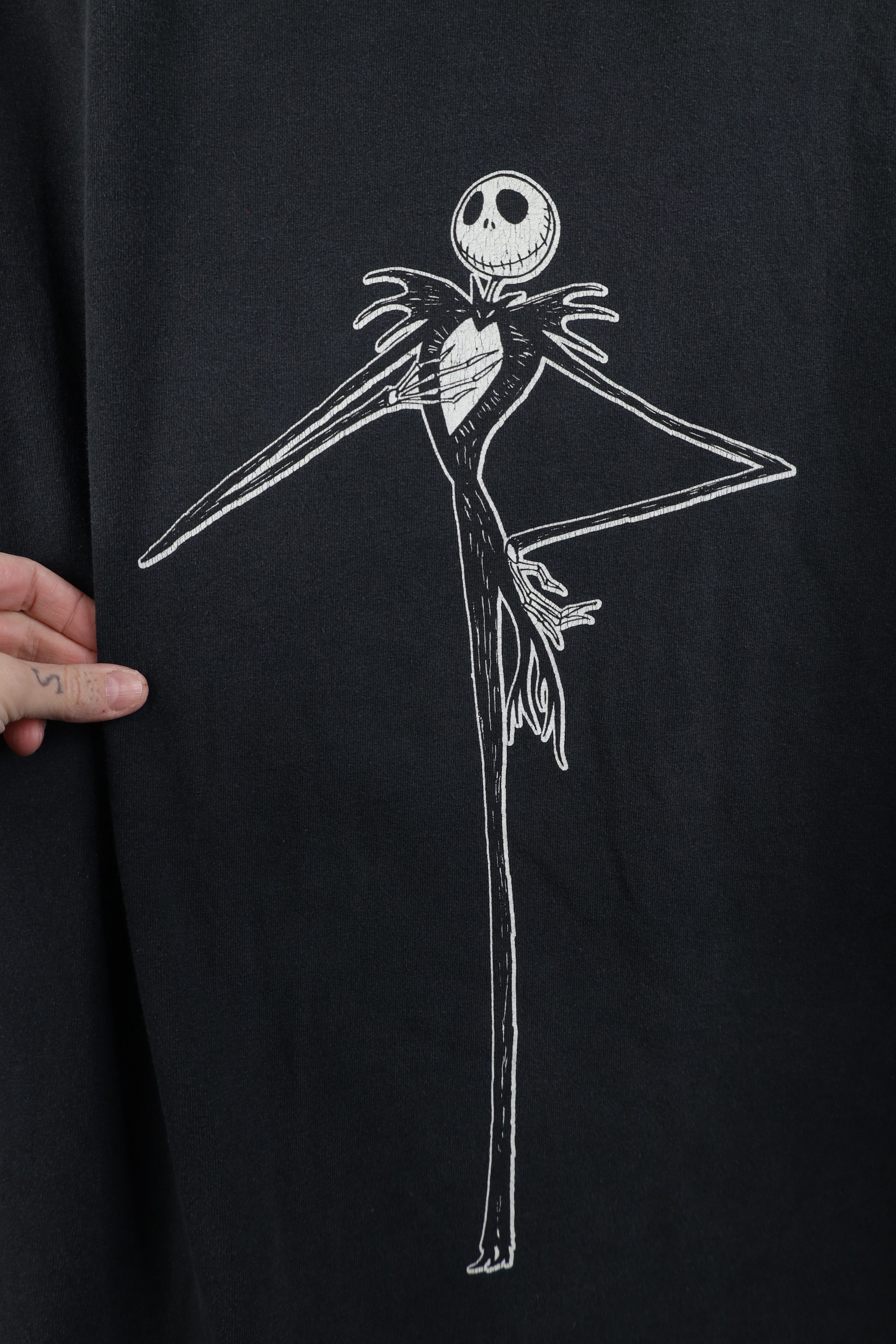 Vintage Vintage 90s Nightmare Before Christmas Long Sleeve T-Shirt Size US L / EU 52-54 / 3 - 4 Thumbnail