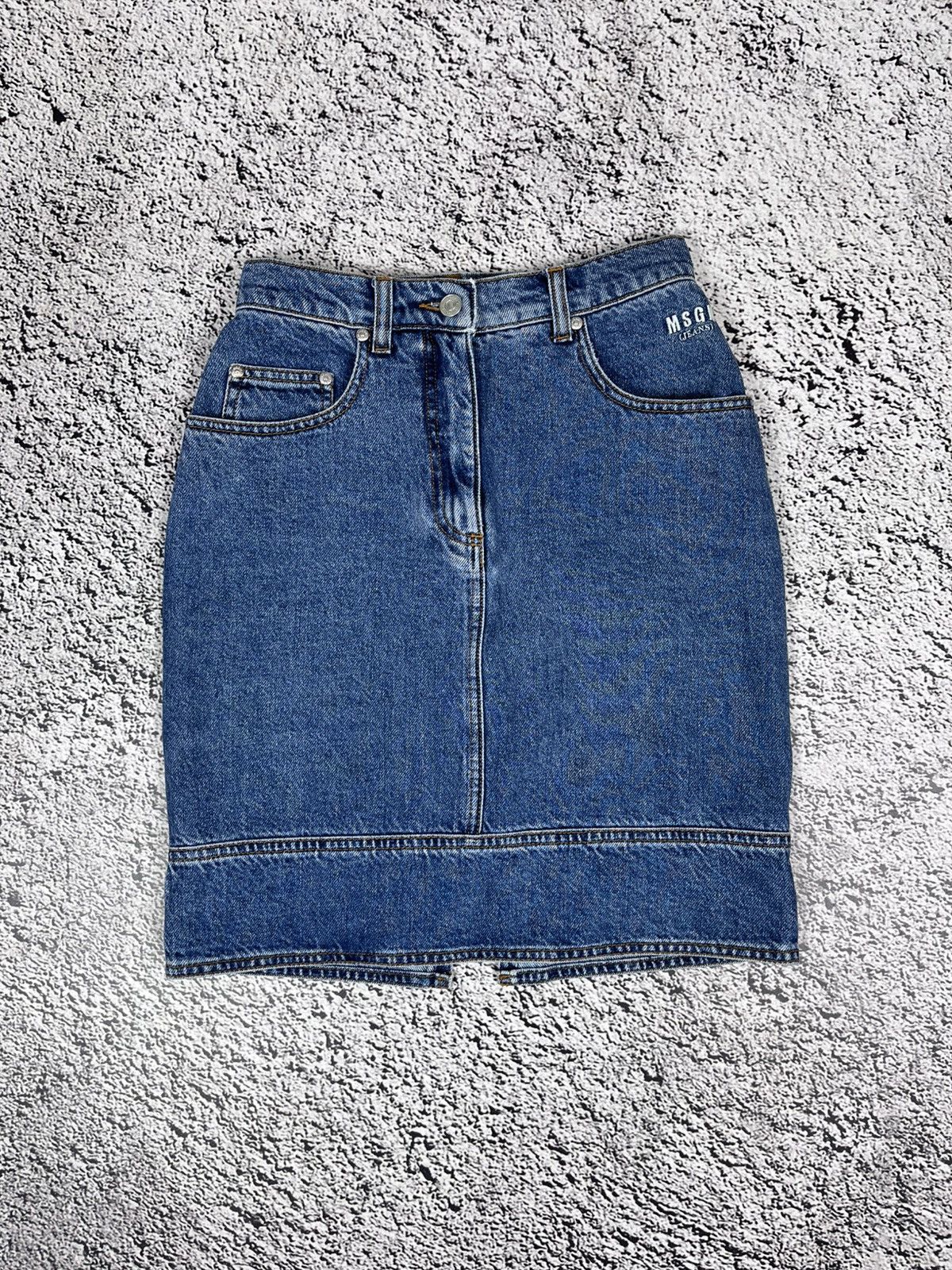MSGM MSGM multipockets denim midi skirt size 40 Size 27" / US 4 / IT 40 - 4 Thumbnail