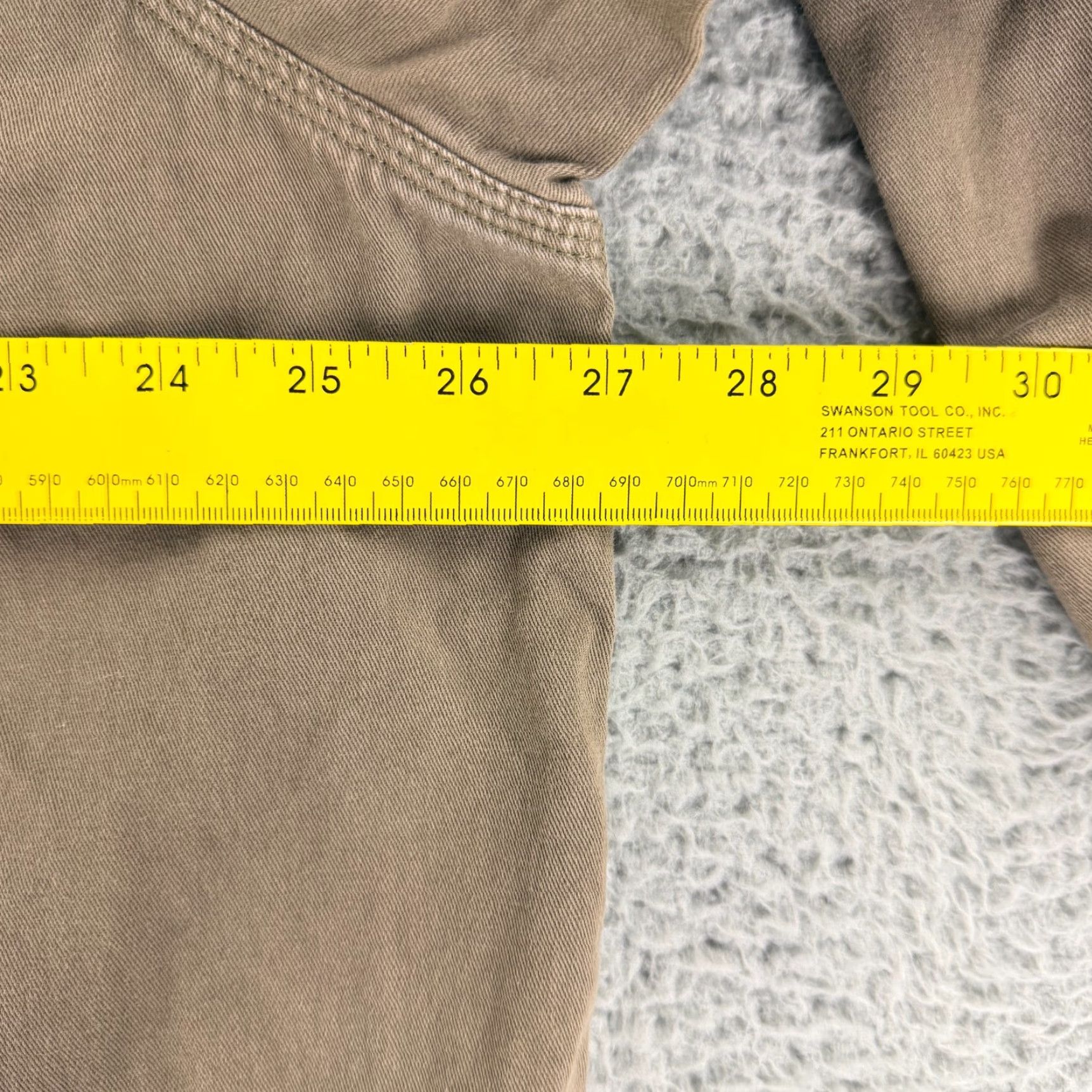 Madewell Madewell Button-Up Shirt Mens XXXL Brown Long Sleeve Casual Cotton Shirt Size US XXL / EU 58 / 5 - 7 Thumbnail