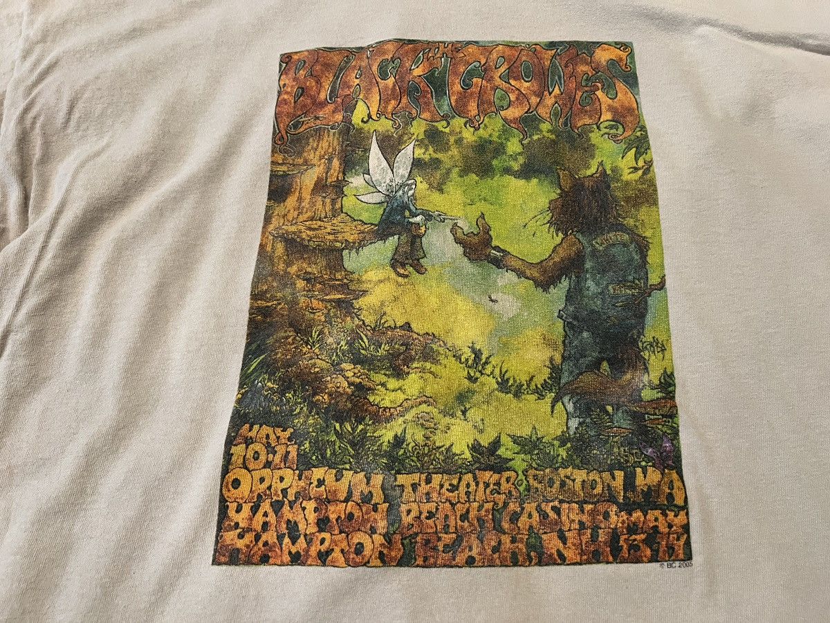 Band Tees × Vintage Black Crowes - 2005 Tour Boston MA Hampton Beach NH Shirt Size US XL / EU 56 / 4 - 2 Thumbnail