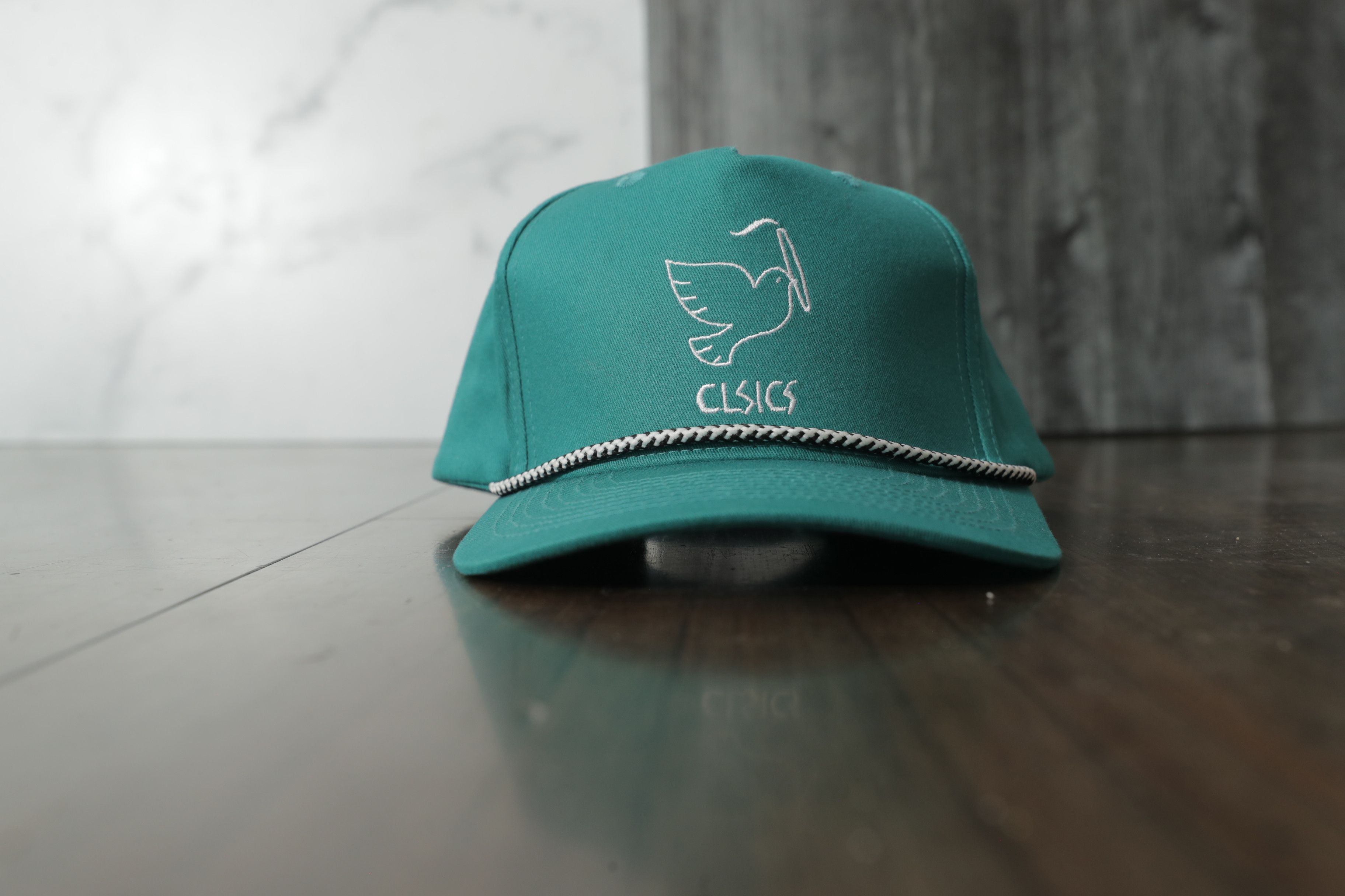 Other CLSICS World Peace Teal Hat (OS) Size ONE SIZE - 5 Thumbnail