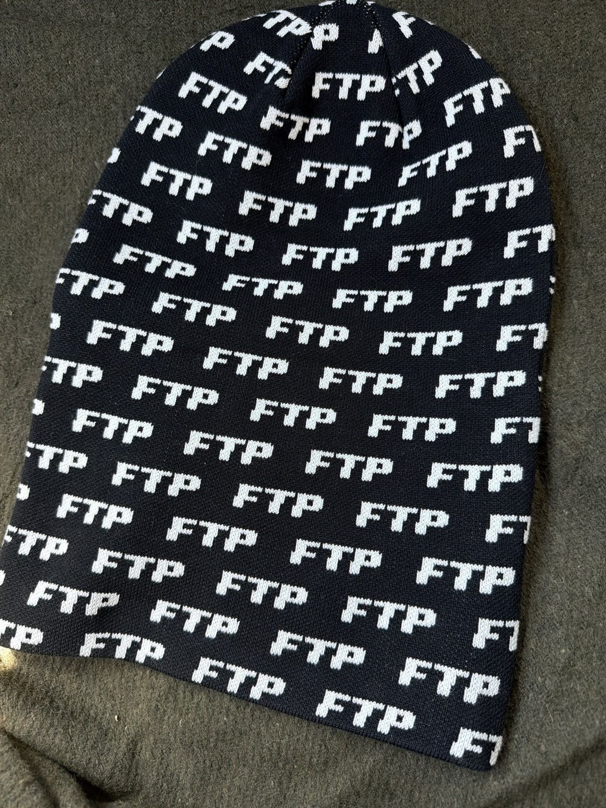 Fuck The Population FTP Allover Logo Ski Mask Size ONE SIZE - 2 Thumbnail