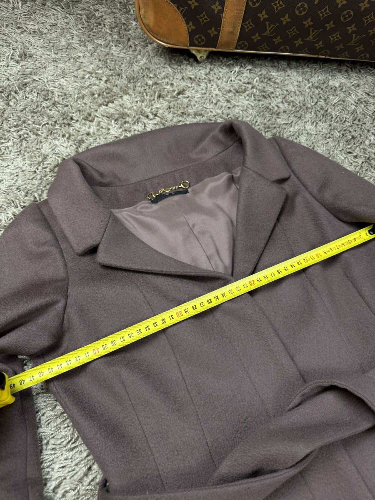 Gucci Wool trench coat Gucci original luxury streetwear item Size S / US 4 / IT 40 - 8 Thumbnail