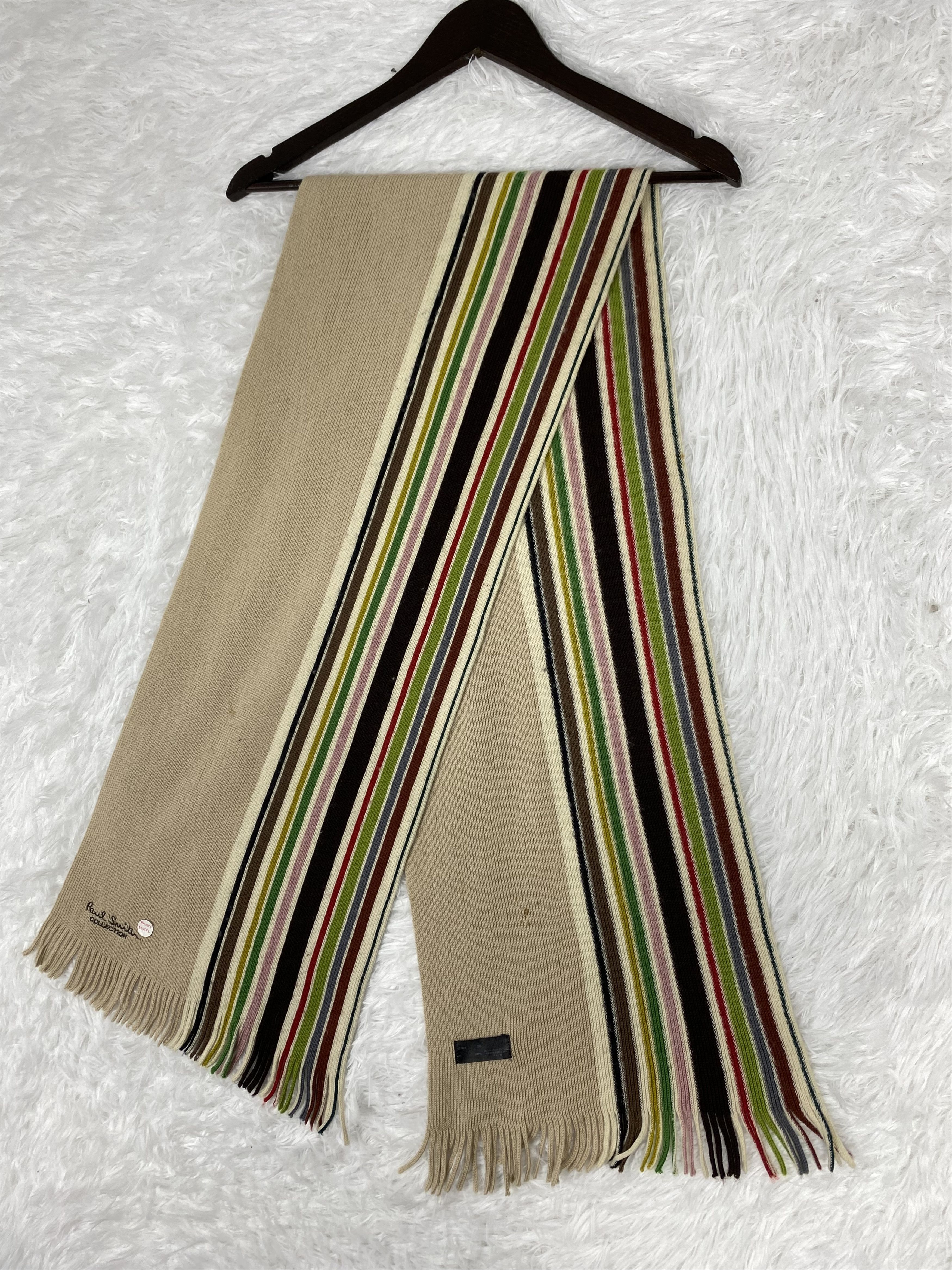 Paul Smith × Vintage Vintage Paul Smith Scarf / Muffler Neckwear PM0156 Size ONE SIZE - 2 Thumbnail