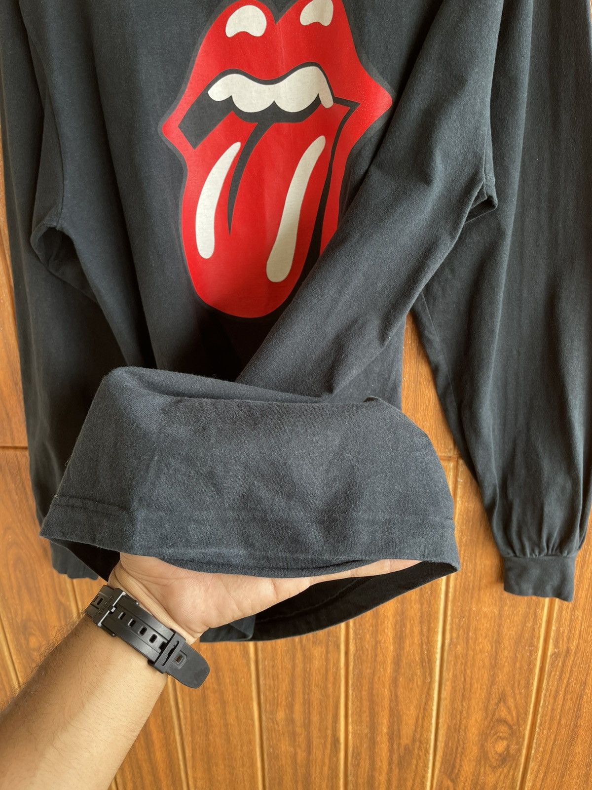 The Rolling Stones Vintage’90s🔥The Rolling Stones🔥Stones Withstand Longsleeve Size US L / EU 52-54 / 3 - 8 Thumbnail