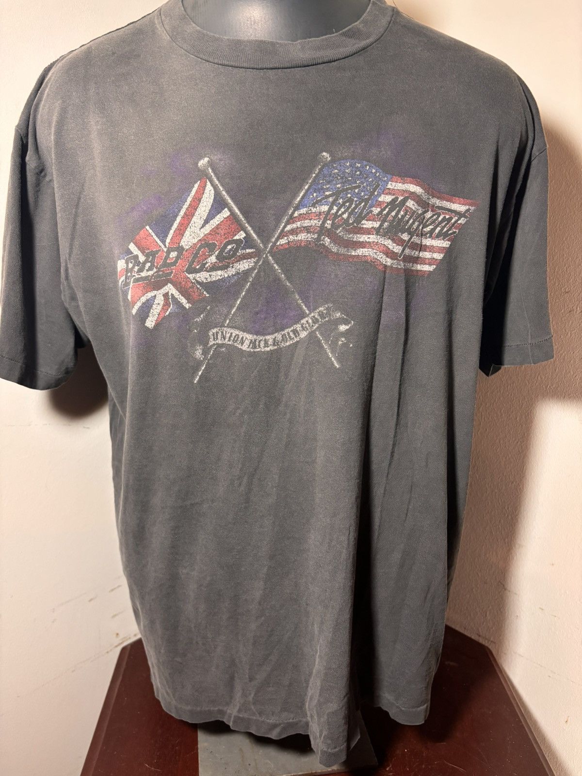 Band Tees × Vintage Vintage 96 ted nugent X bad company tour shirt Size US XL / EU 56 / 4 - 1 Thumbnail