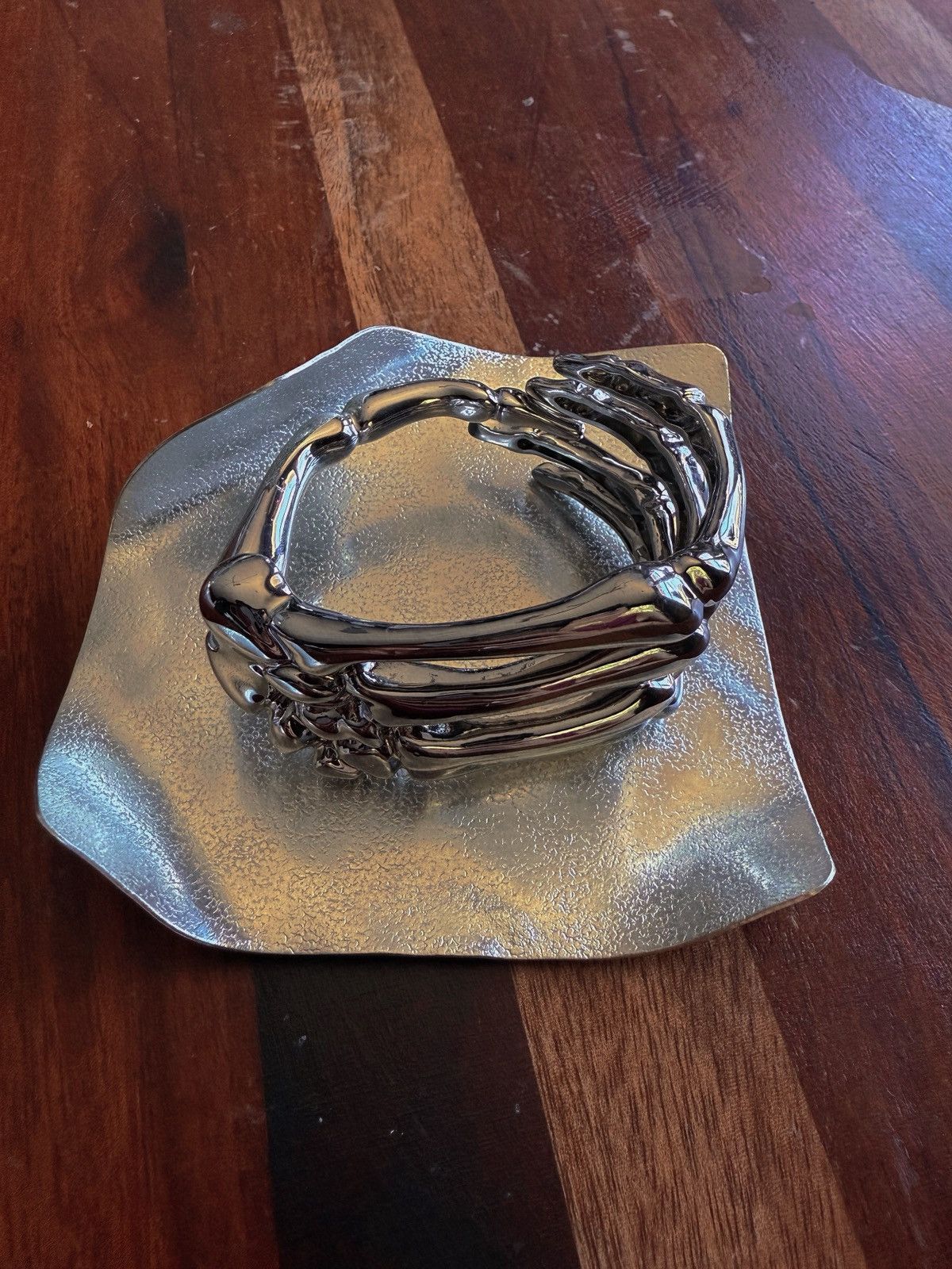 Other Dramatic Skeletal Hand Arm Cuff Bracelet Size ONE SIZE - 1 Thumbnail