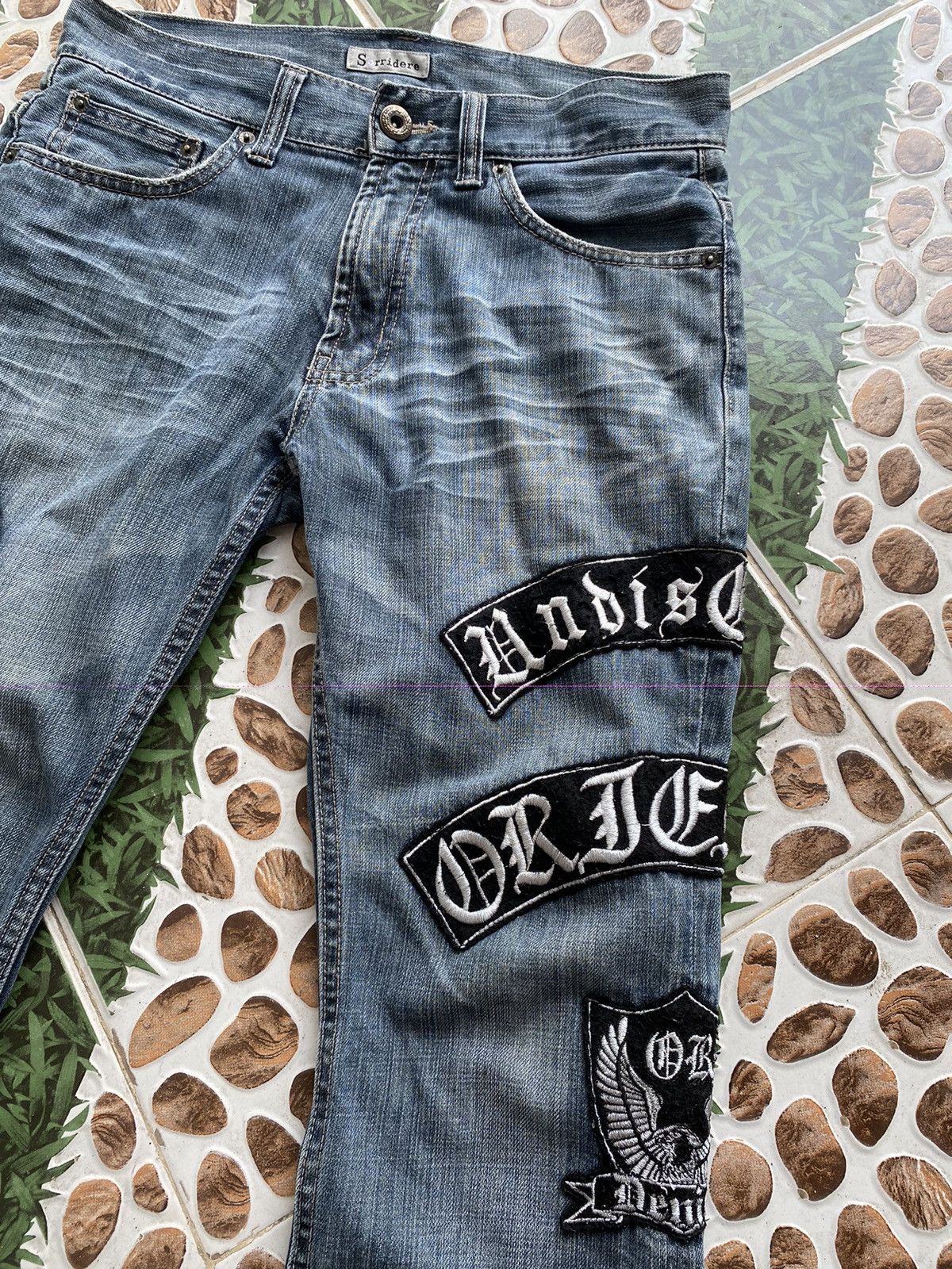 Japanese Brand Sorridere Japanese Brand Patchwork Denim Size US 32 / EU 48 - 3 Thumbnail