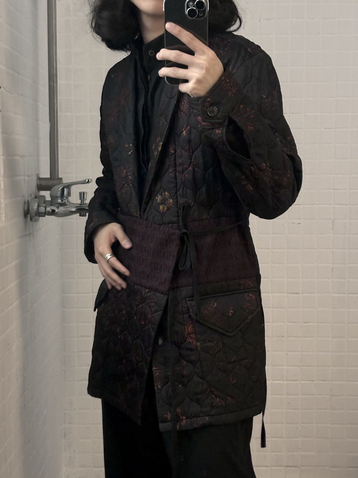 Dries Van Noten Dries Van Noten | AW2015 Asymmetric-Wrap Belted Suit Jacket Size US S / EU 44-46 / 1 - 4 Thumbnail