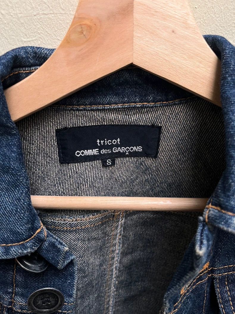 Comme des Garcons Comme Des Garcons Cropped Half Arc Denim Top Size S / US 4 / IT 40 - 6 Thumbnail