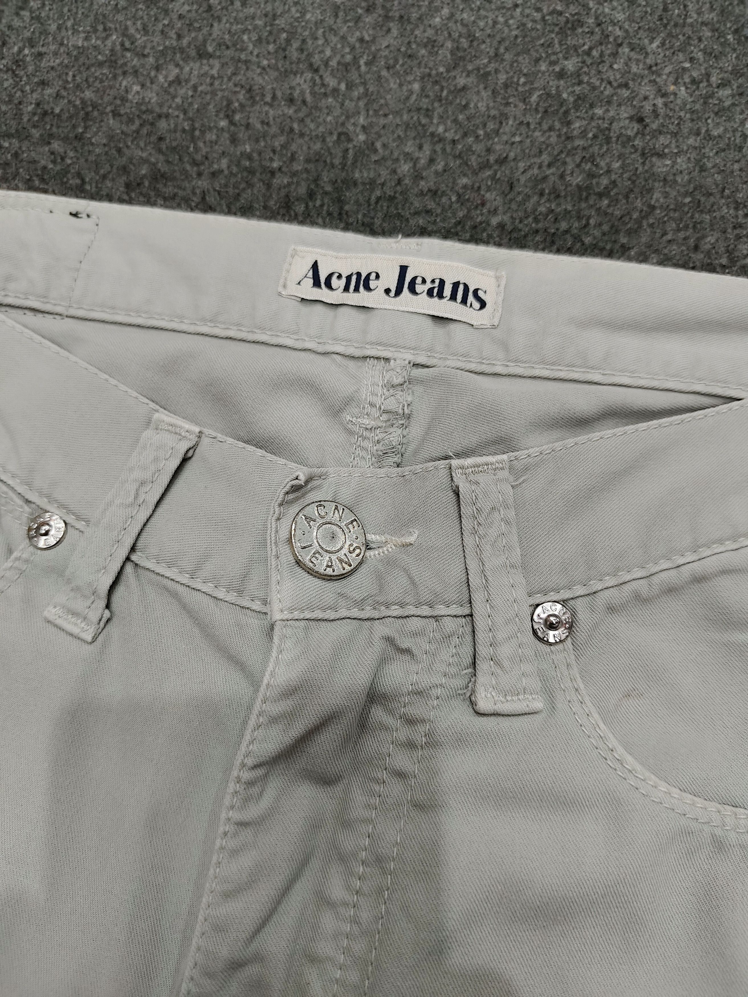 Acne Studios 00s Acne Jeans- Scandinavia Minimalist Slim Straight Pants Size US 28 / EU 44 - 6 Thumbnail