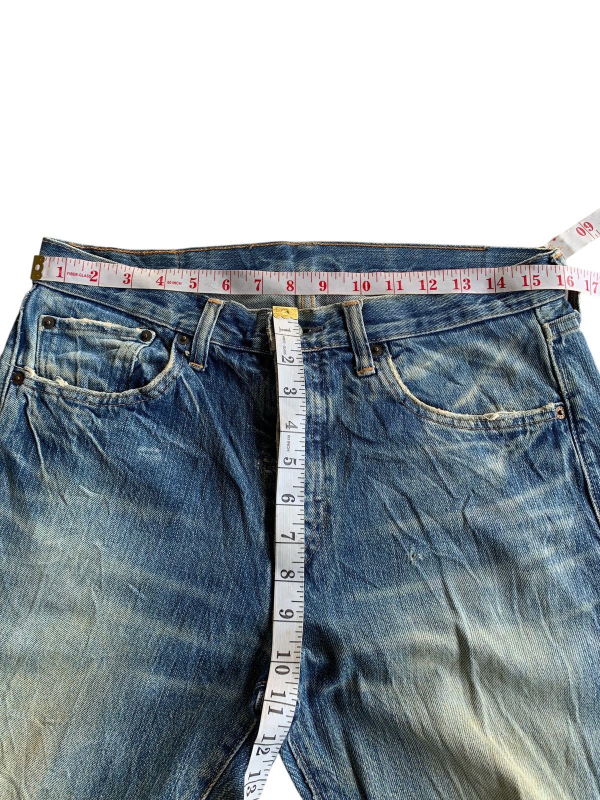 Spellbound VINTAGE SPELLBOUND SELVEDGE JAPANESE FADED DISTRESSED Size US 32 / EU 48 - 21 Thumbnail
