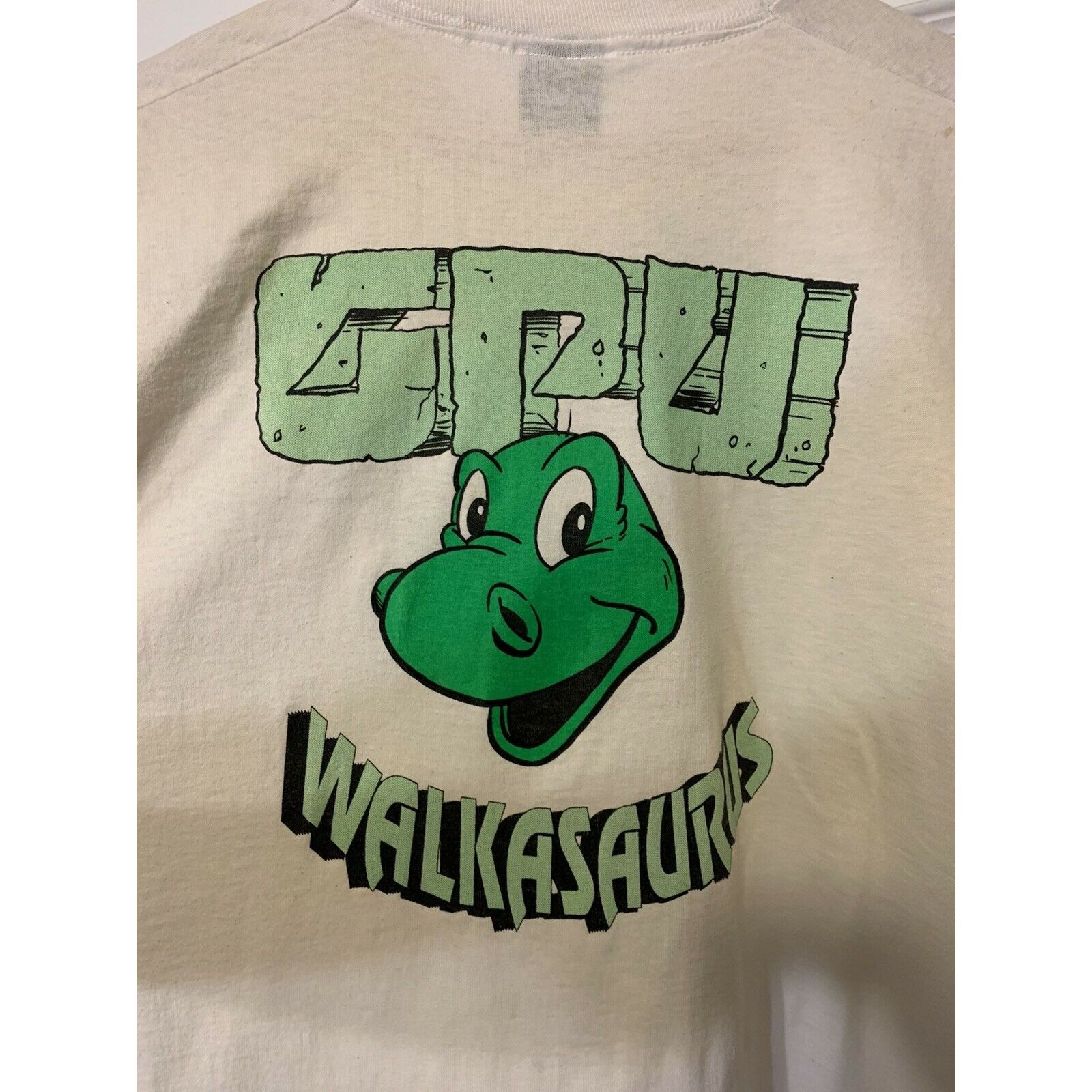 Other Vintage Walkasaurus T-shirt 1990 March Of Dimes Sz XXL White Size US XXL / EU 58 / 5 - 9 Thumbnail