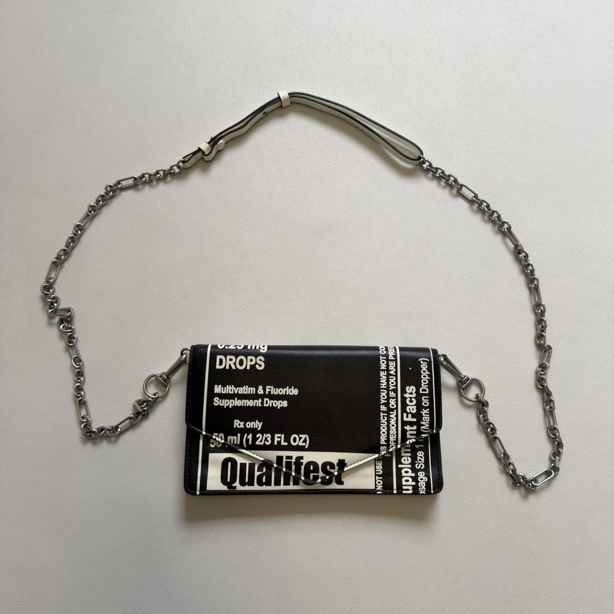 Maison Margiela A/W 18 ‘Vitamin Supplements’ Print Mini Hand Bag Size ONE SIZE - 5 Thumbnail
