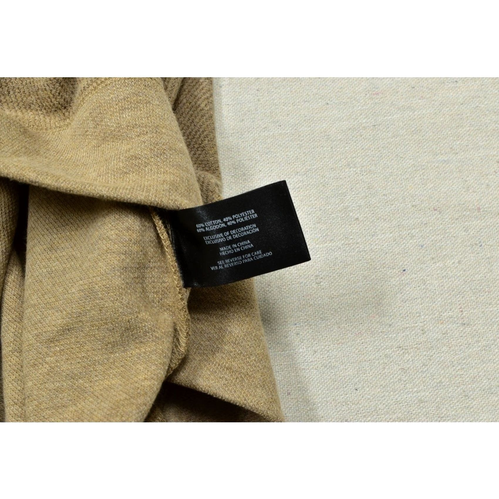 Banana Republic Banana Republic Sweater Quarter-Zip Waffle Knit Pullover Tan S Mens NWT Size US S / EU 44-46 / 1 - 4 Thumbnail