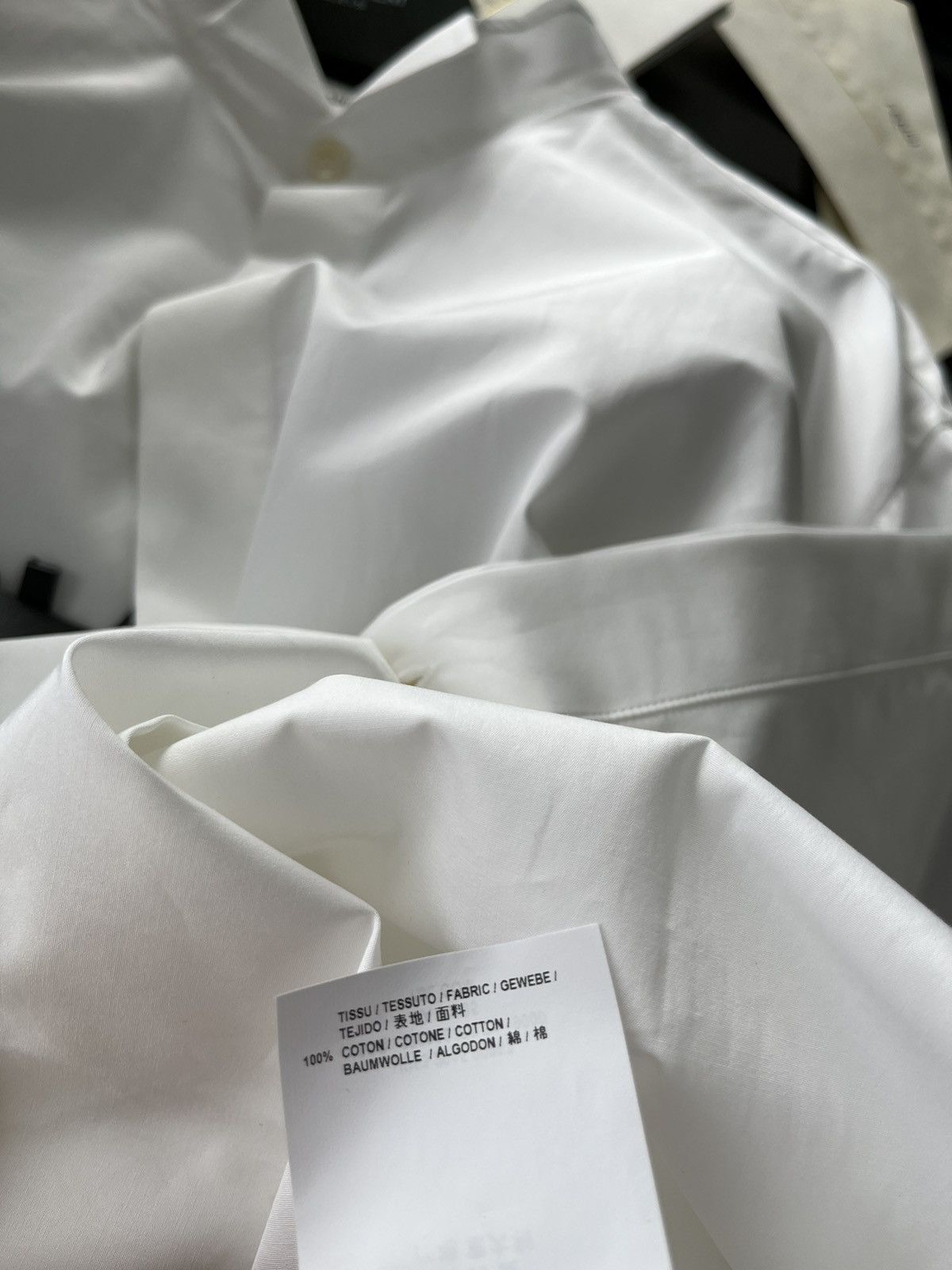 Hedi Slimane × Saint Laurent Paris × Yves Saint Laurent Extremely Rare Brand New Hedi Slimane 2015 Tuxedo Shirt Size US M / EU 48-50 / 2 - 23 Thumbnail