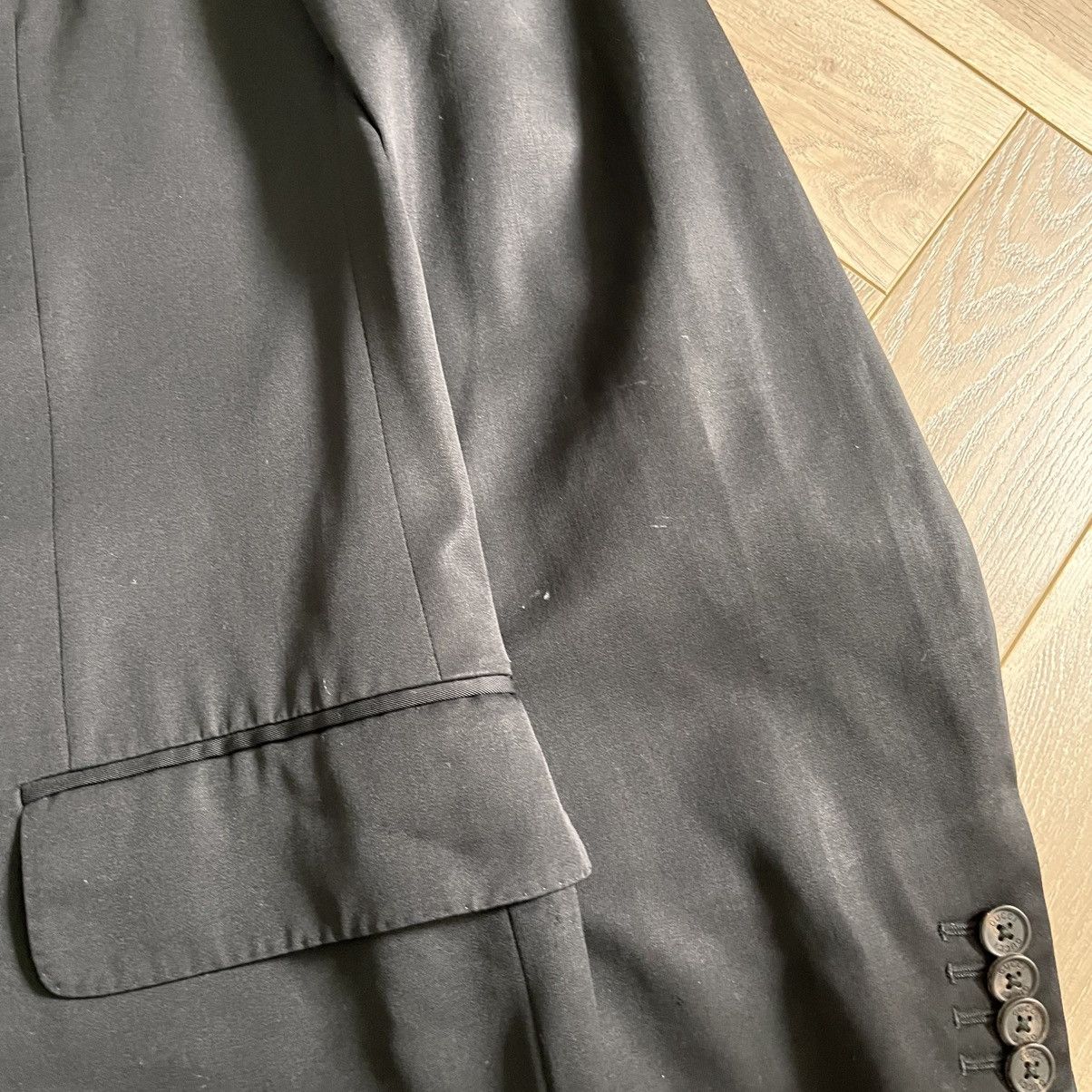 Gucci Gucci Wool Jacket Black With Monogram Lining Size 50R - 2 Thumbnail