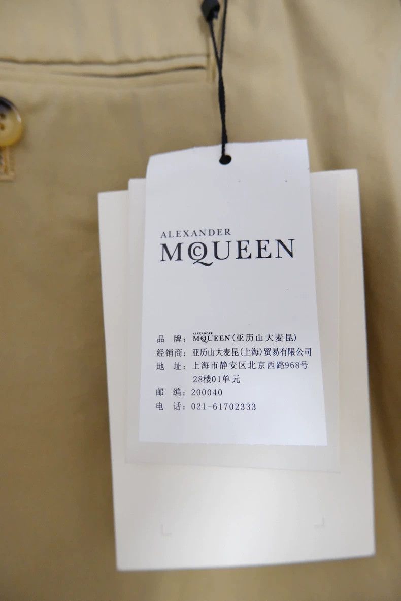 Alexander McQueen Alexander McQUEEN Casual Western - style trousers Size US 38 / EU 54 - 3 Thumbnail