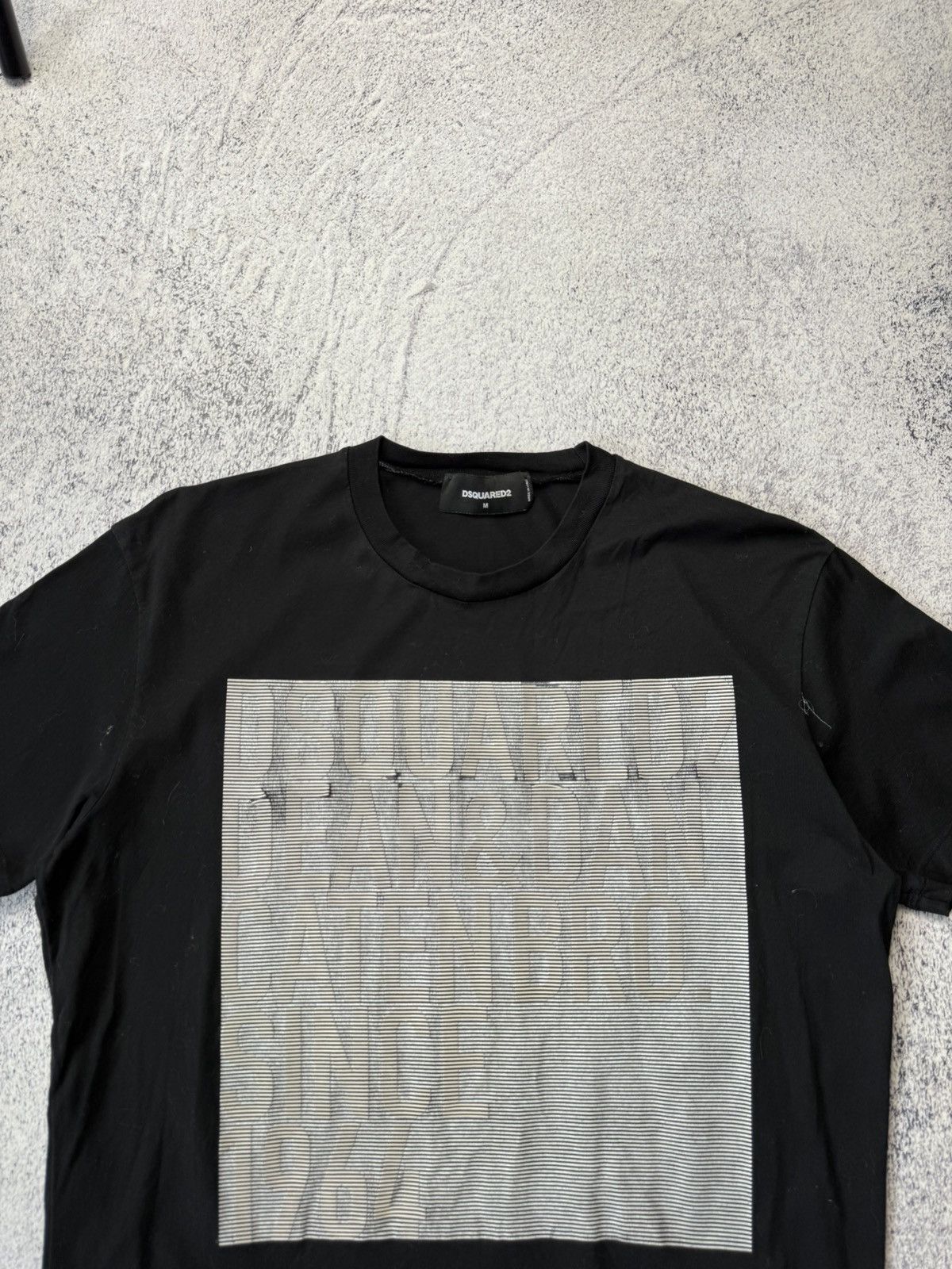 Dsquared2 Mens Dsquared2 T Shirt Luxury Tee Big logo Size US M / EU 48-50 / 2 - 2 Thumbnail