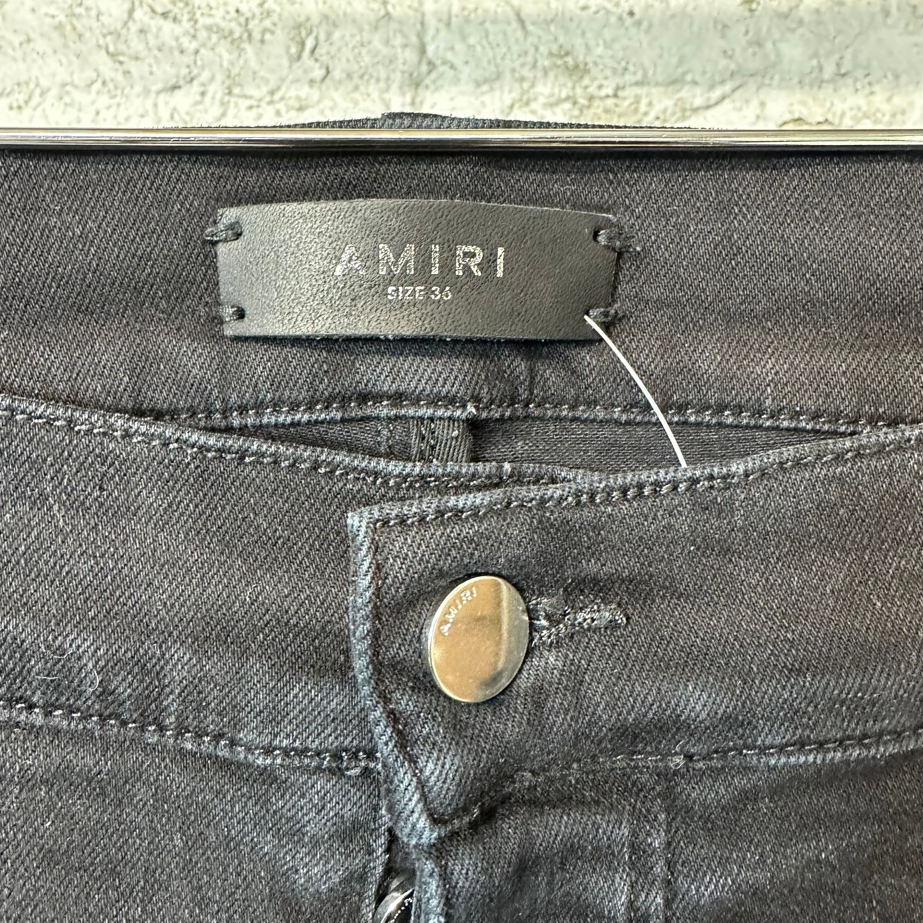 Amiri Amiri MX2 Brown Paisley Black Jeans Sz 36 Size US 36 / EU 52 - 3 Thumbnail