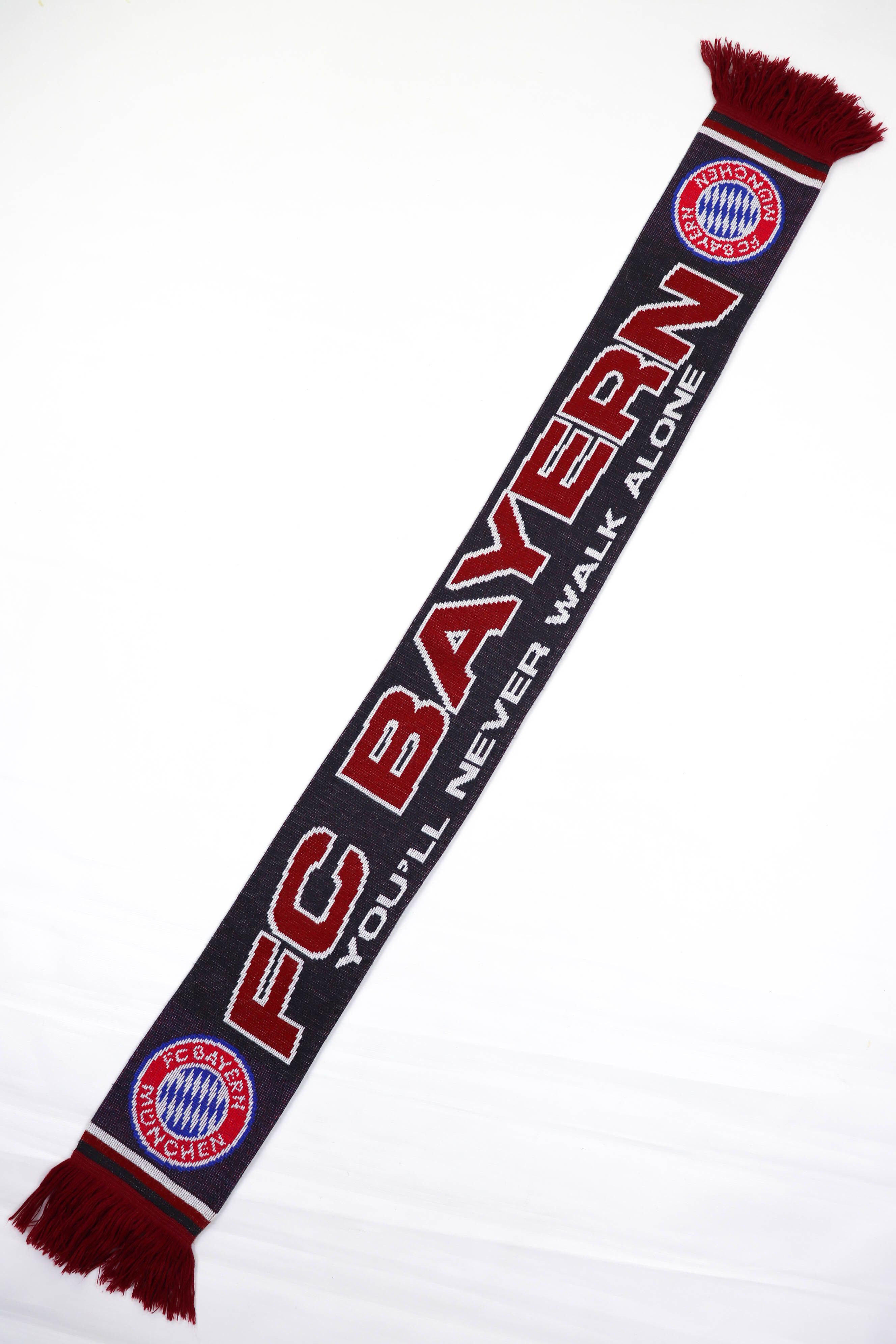 Vintage Vintage FC Bayern Forever No.1 Soccer Football Scarf Size ONE SIZE - 3 Thumbnail