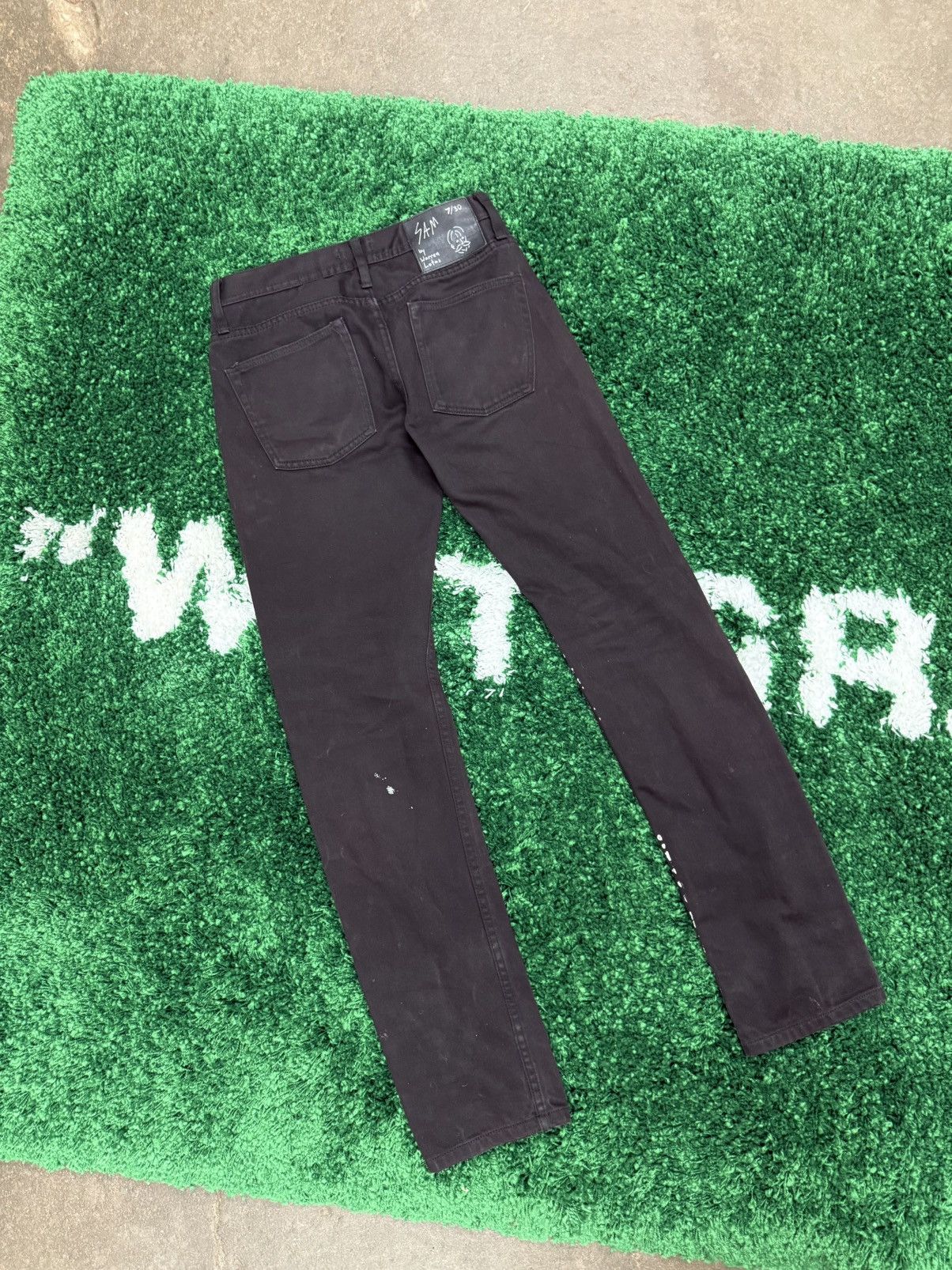 Vintage × Warren Lotas GRAIL Warren Lotas " SAM " Denim Jeans Sz. 29 7/30 Size US 29 - 9 Thumbnail