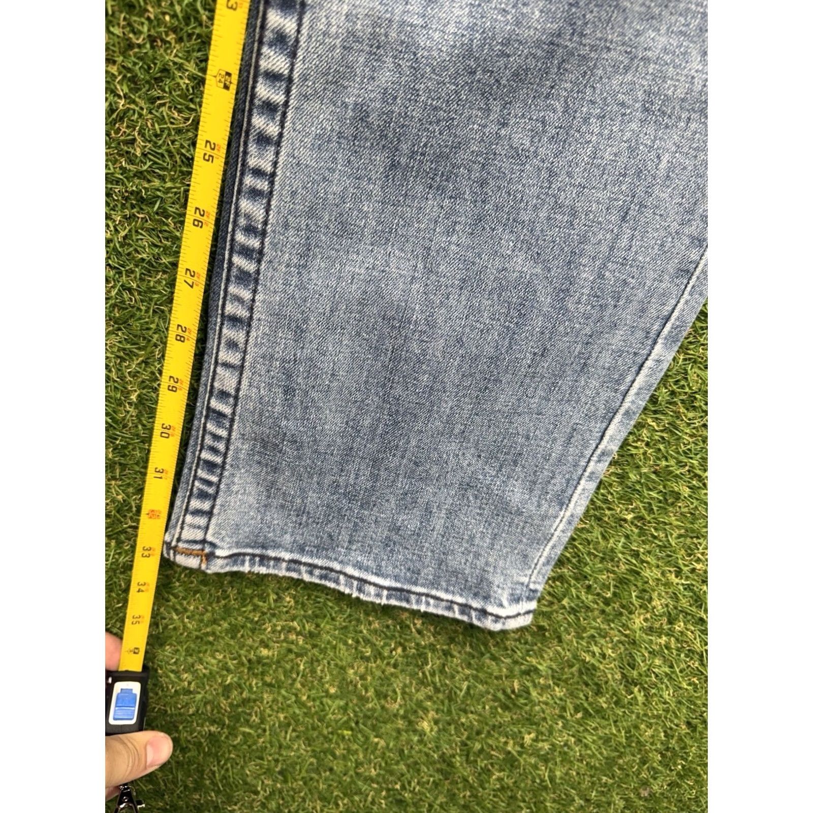 True Religion True Religion Jeans Mens 33 Ricky Straight Denim 5-Pocket 33 in Blue Cotton Relaxed Vintage No Size US 33 - 6 Thumbnail