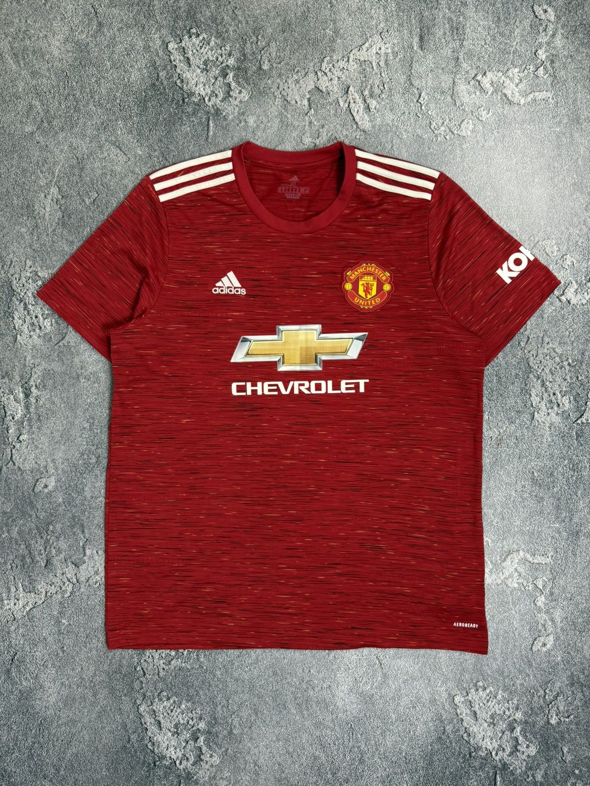 Adidas Adidas Manchester United Chevrolet Monogram jersey t shirt Size US XL / EU 56 / 4 - 3 Thumbnail