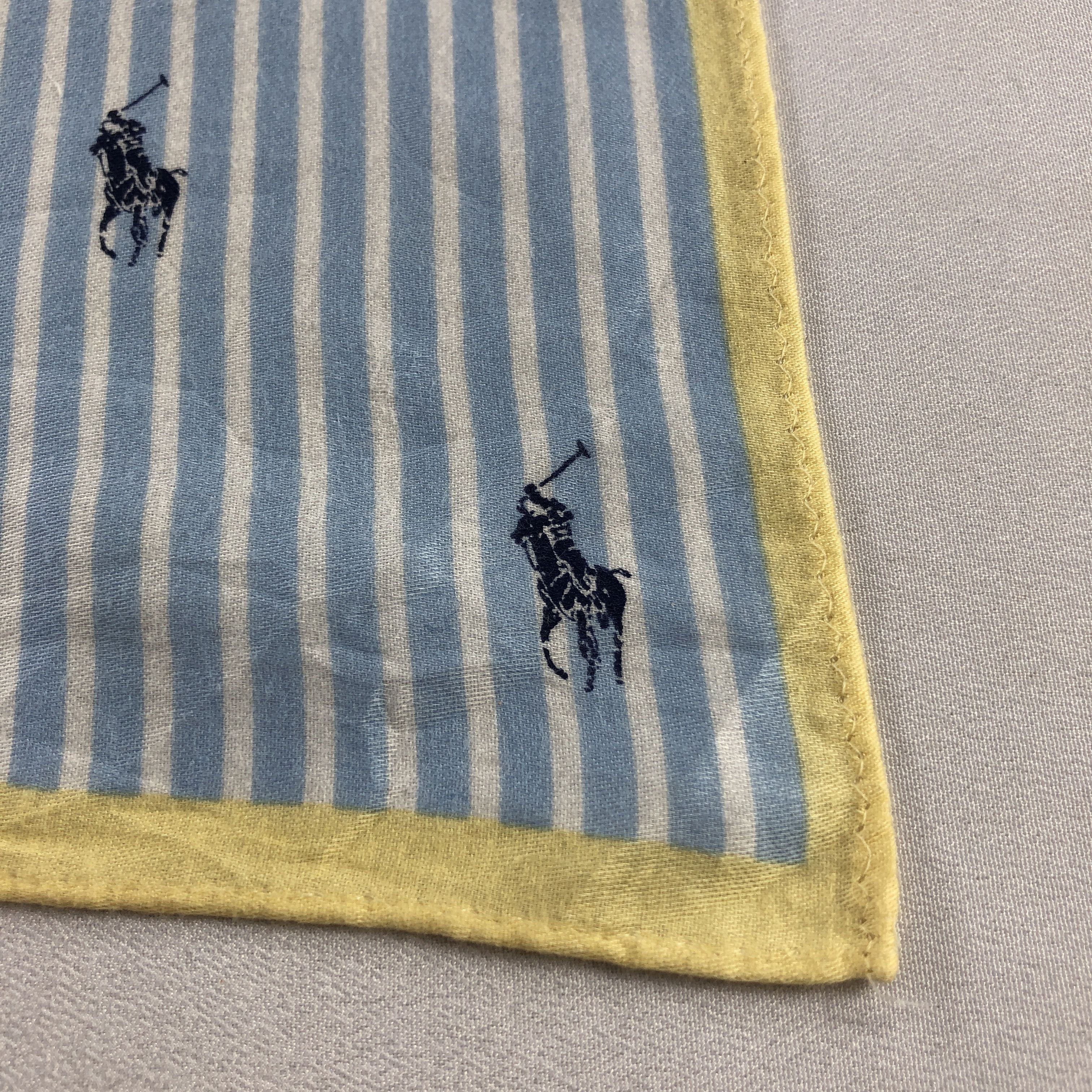 Polo Ralph Lauren × Vintage Polo Ralph Lauren Handkerchief Neckerchief Bandana H2549 Size ONE SIZE - 3 Thumbnail