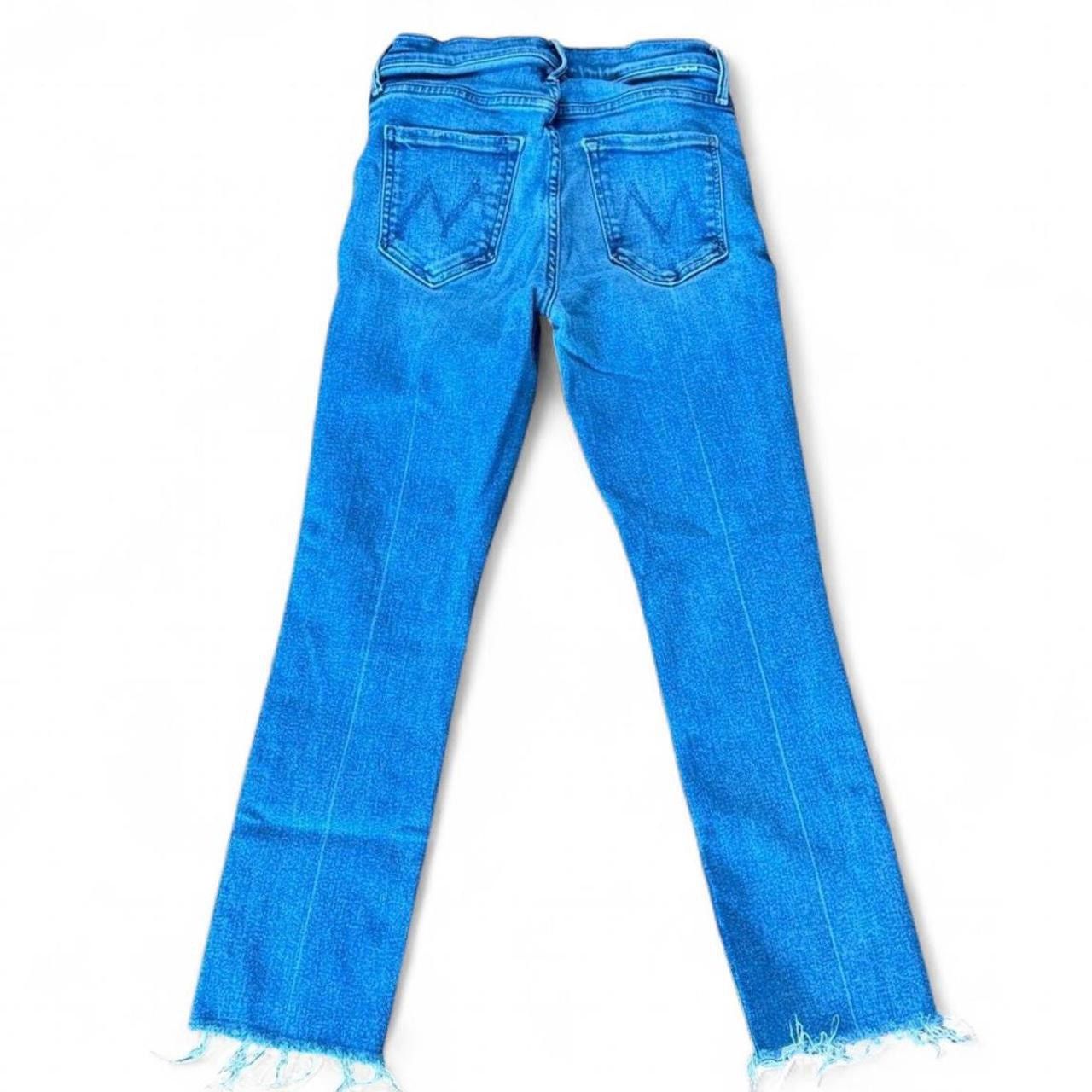 MOTHER MOTHER The Mid Rise Dazzler Ankle Fray 5-Pocket Jeans. 27 Size 27" / US 4 / IT 40 - 9 Thumbnail