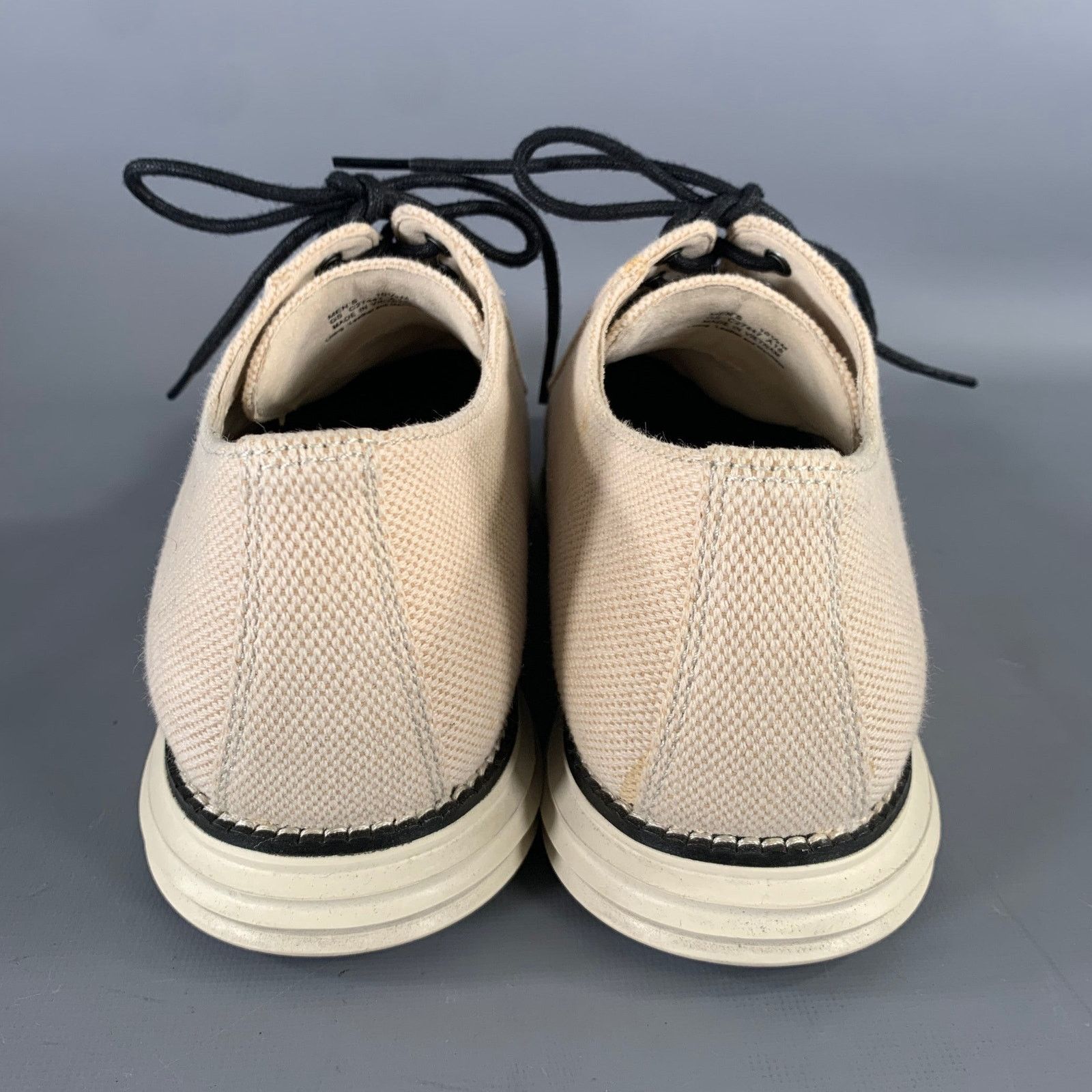 Cole Haan COLE HAAN Size 10.5 Cream Black Textured Sneakers Size US 10.5 / EU 43-44 - 3 Thumbnail