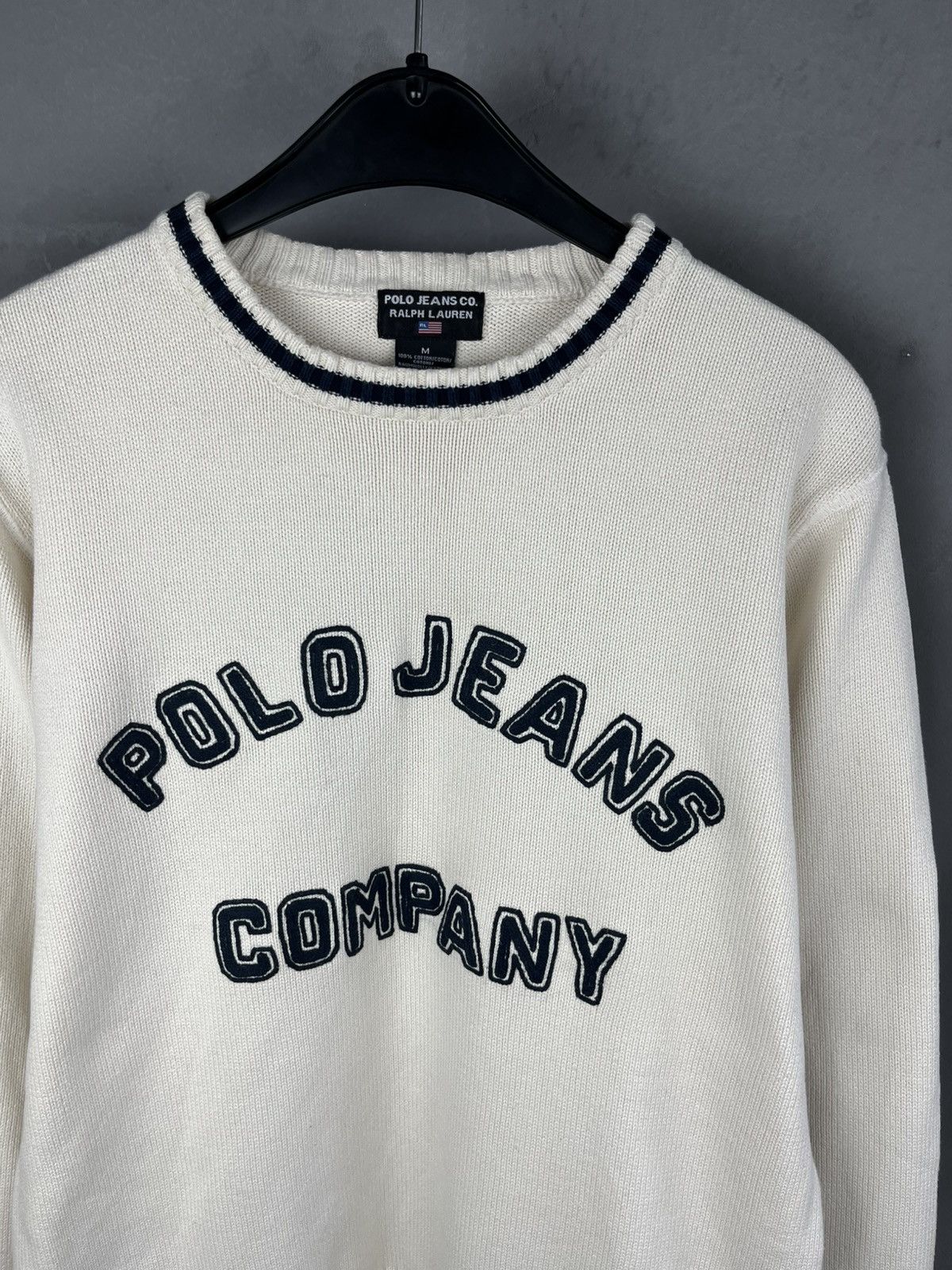 Polo Ralph Lauren Ralph Lauren big logo sweater vintage Size US M / EU 48-50 / 2 - 3 Thumbnail
