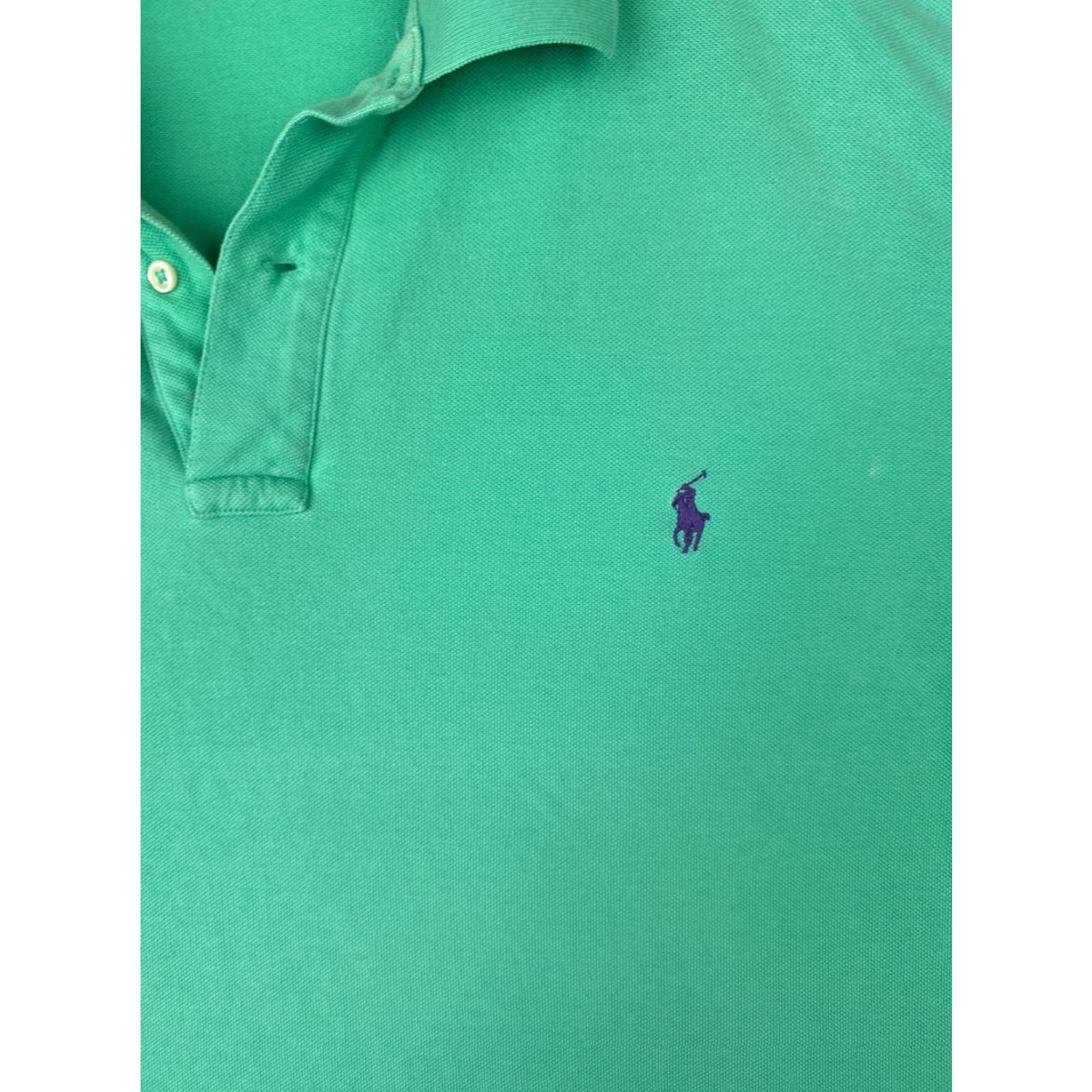 Ralph Lauren Ralph Lauren Polo Shirt Men 2XLT Green Cotton Short Sleeve Mens Size US XXL / EU 58 / 5 - 6 Thumbnail
