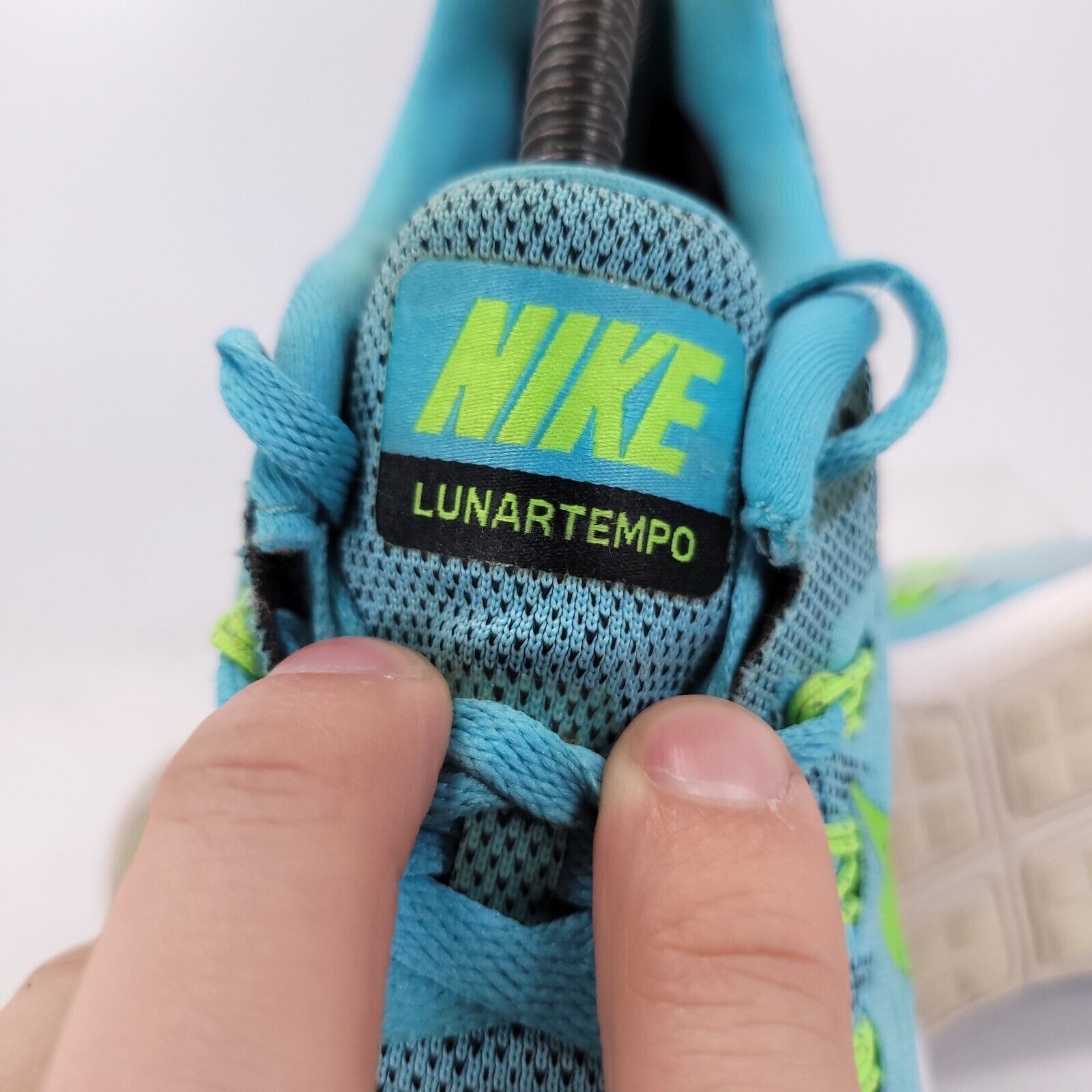 Nike Nike Lunar Tempo Shoe Womens Size 9.5 705462-400 Blue Green Size US 9.5 / IT 39.5 - 8 Thumbnail