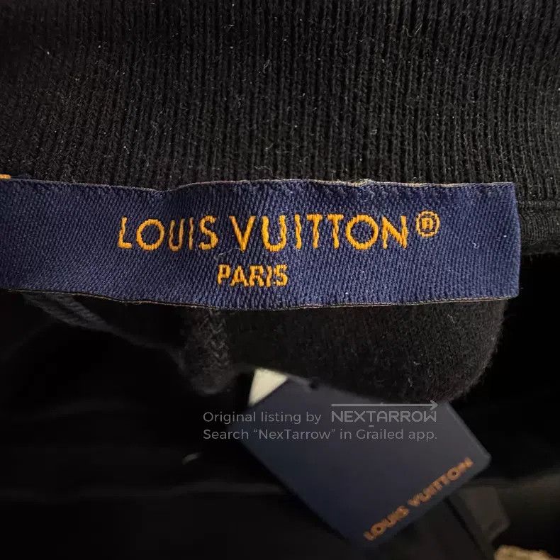 Louis Vuitton Louis Vuitton size l Solid beaded zipper embroidered logo c Size US 30 / EU 46 - 4 Thumbnail