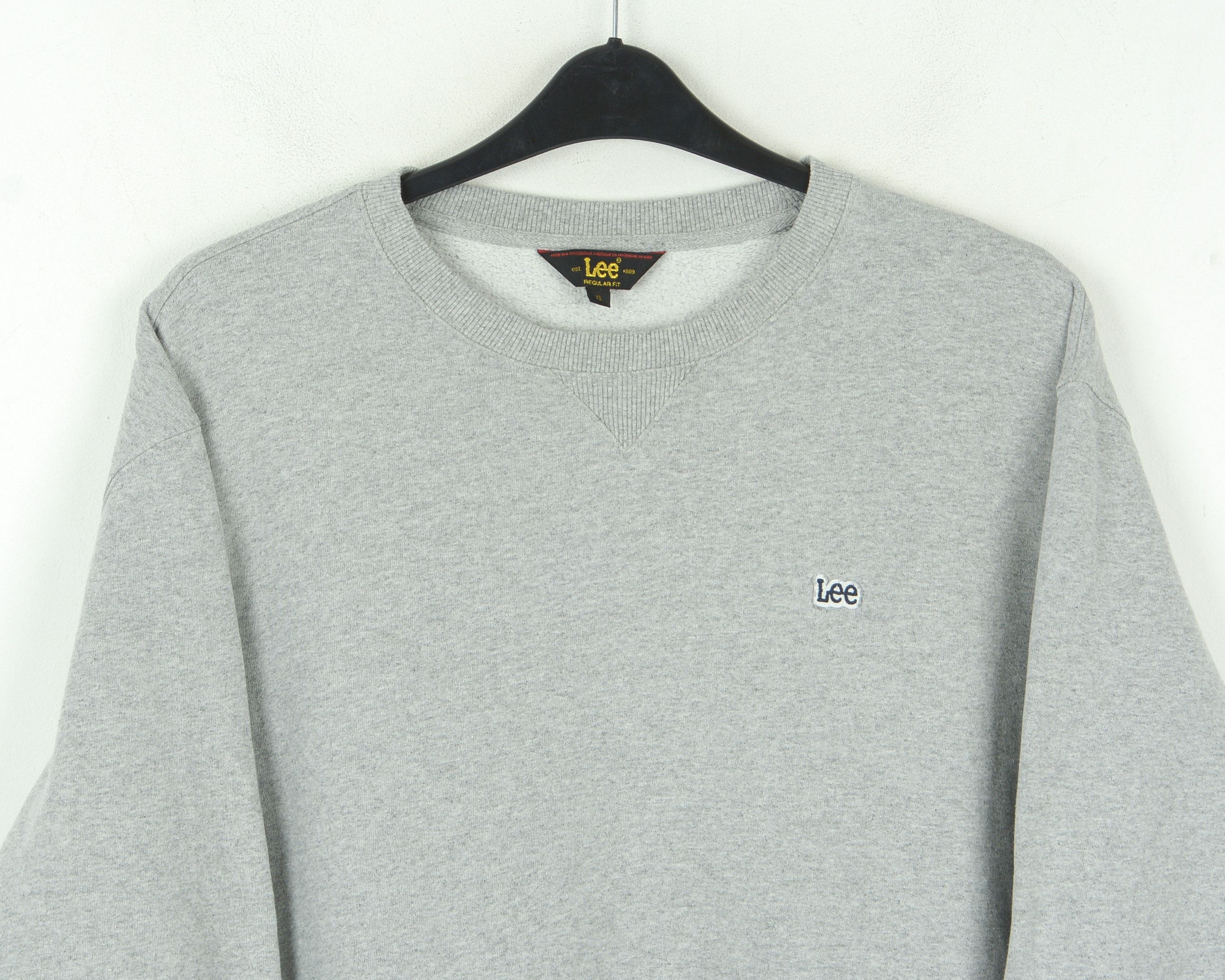 Lee Jumper Pullover Sweatshirt Cotton Long Sleeve Sweater Top Size US XL / EU 56 / 4 - 2 Thumbnail