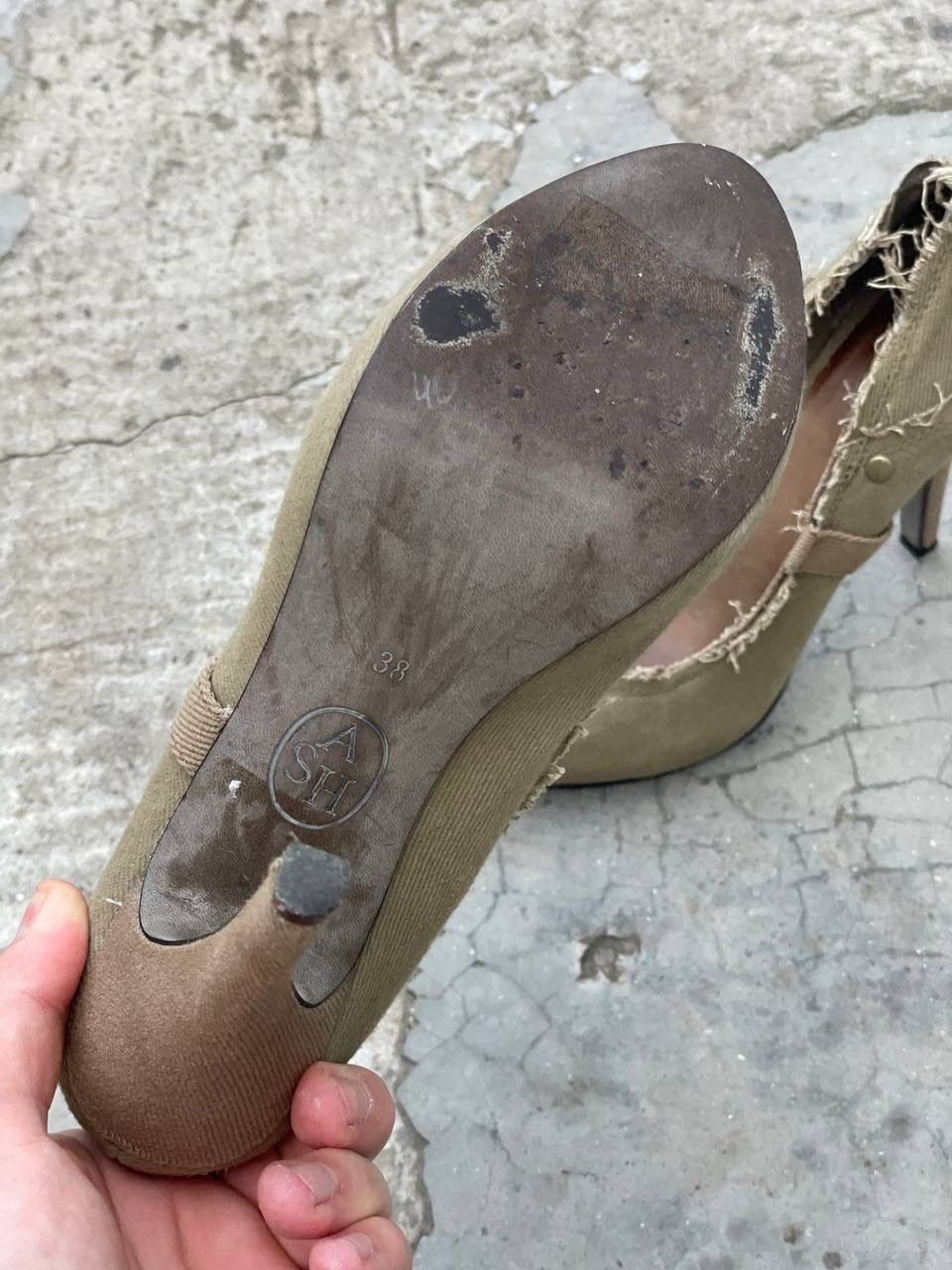 Sahara Club Vintage Women’s SAH Shoes Heels Avantgarde Y2K 00s Grunge Size US 8 / IT 38 - 5 Thumbnail