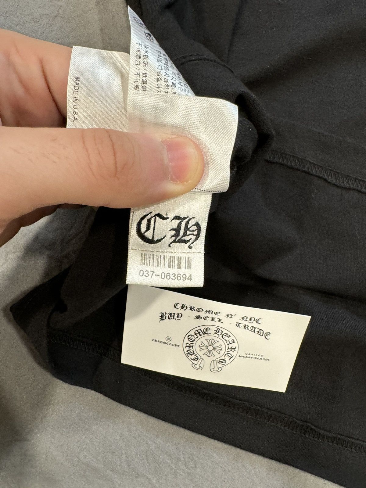 Chrome Hearts Pink Horseshoe Long Sleeve main image 1