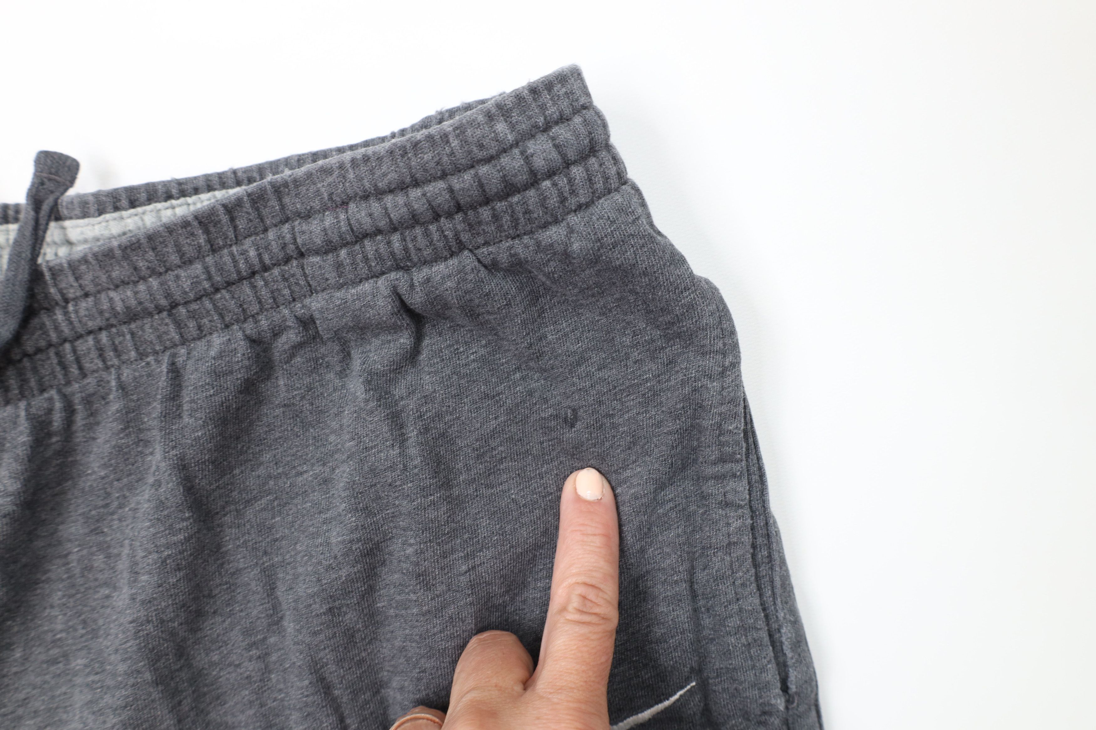 Nike Vintage Nike Travis Scott Mini Swoosh Wide Leg Pants Gray Size US 40 / EU 56 - 8 Thumbnail