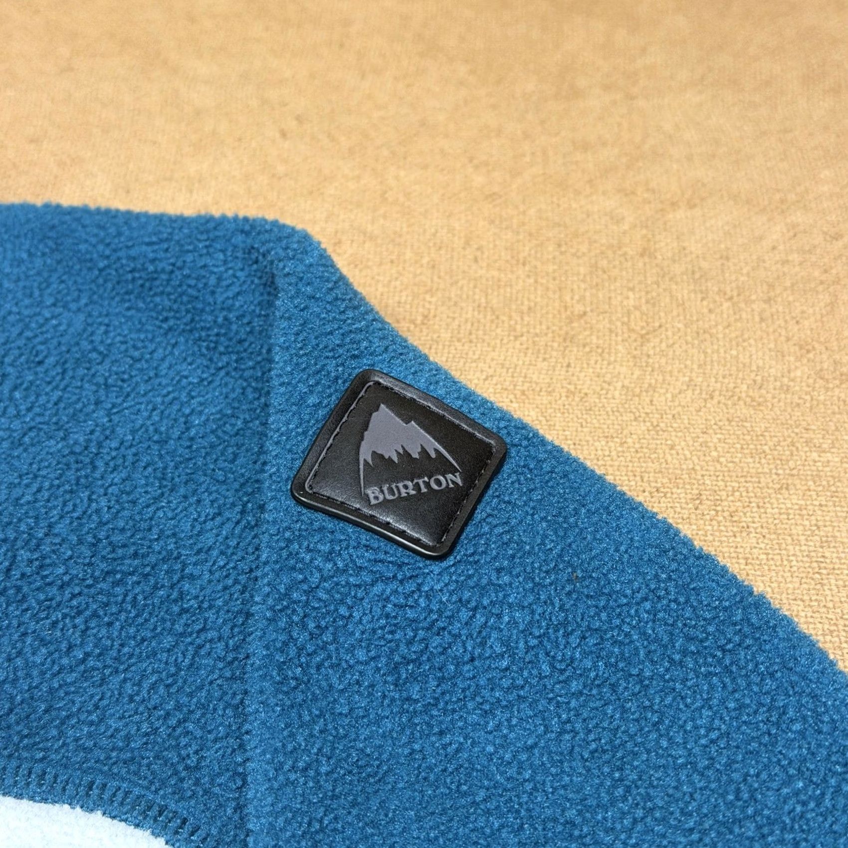 Burton Burton Sweatshirt Mens M Fleece Pullover Snap Kangaroo Colorblock Teal Multicolor Zip Pocket Logo Pullover Skiing Size US M / EU 48-50 / 2 - 2 Thumbnail