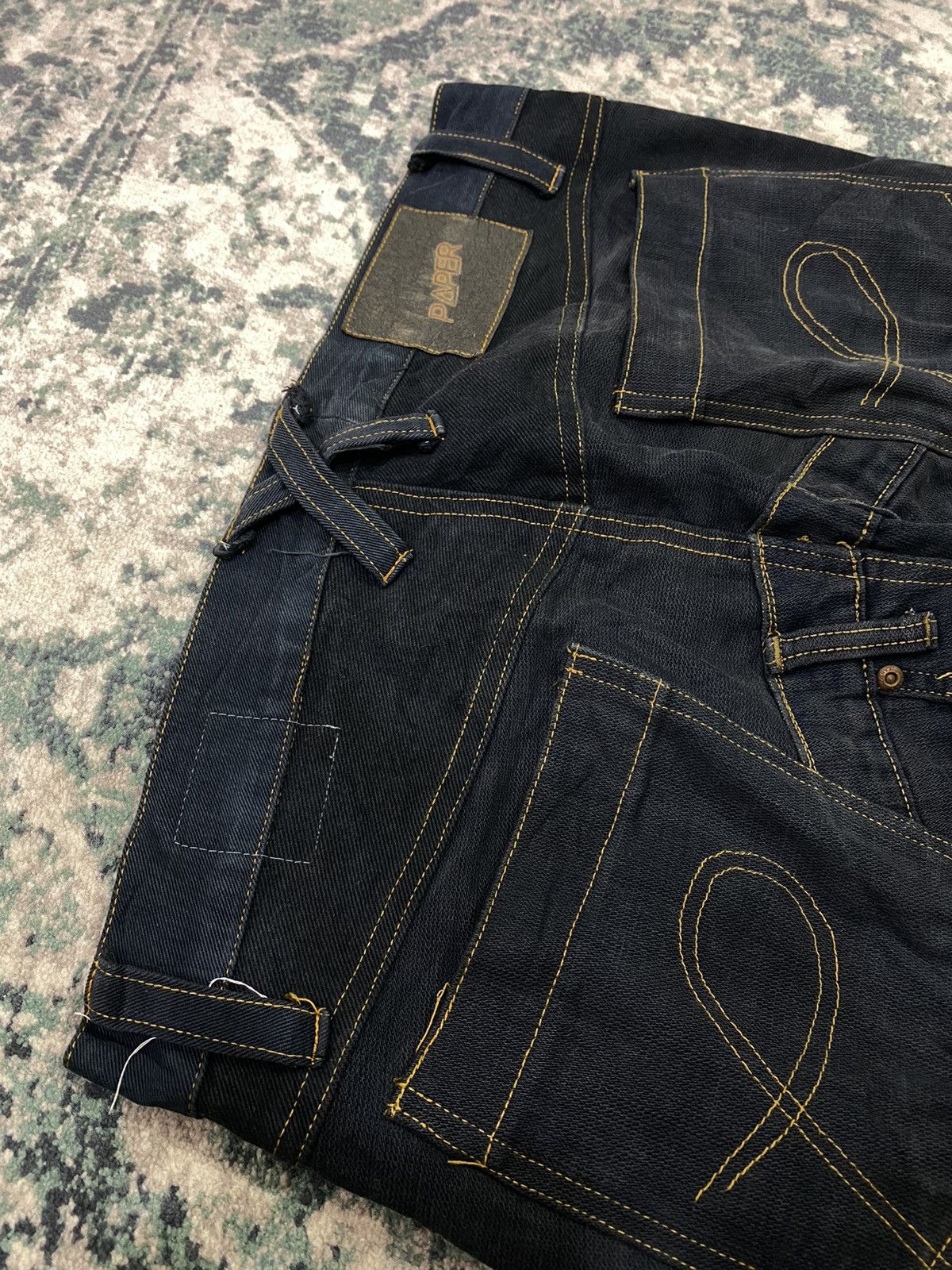 20471120 20471120 PAPER “Recycouture” Reconstructed Denim Size US 35 - 22 Thumbnail