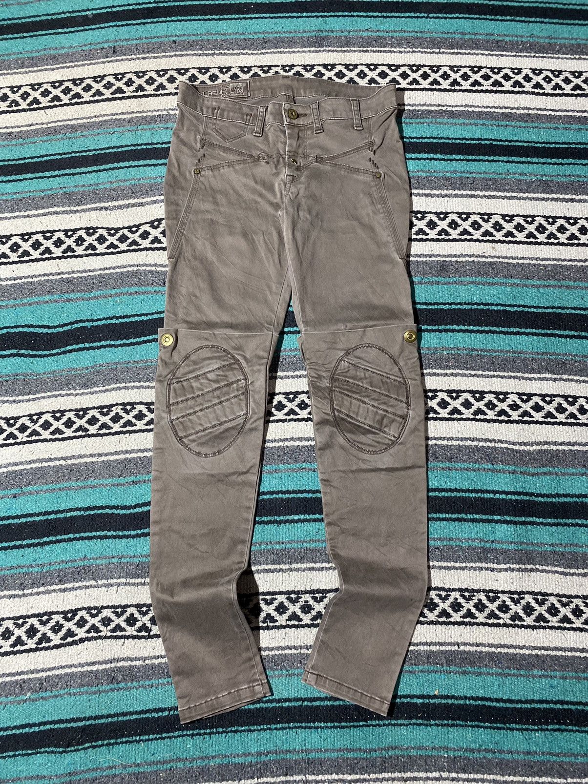 Marithe + Francois Girbaud Marithe Francois Girbaud Women Skinny Biker Pants Size 28" / US 6 / IT 42 - 2 Thumbnail