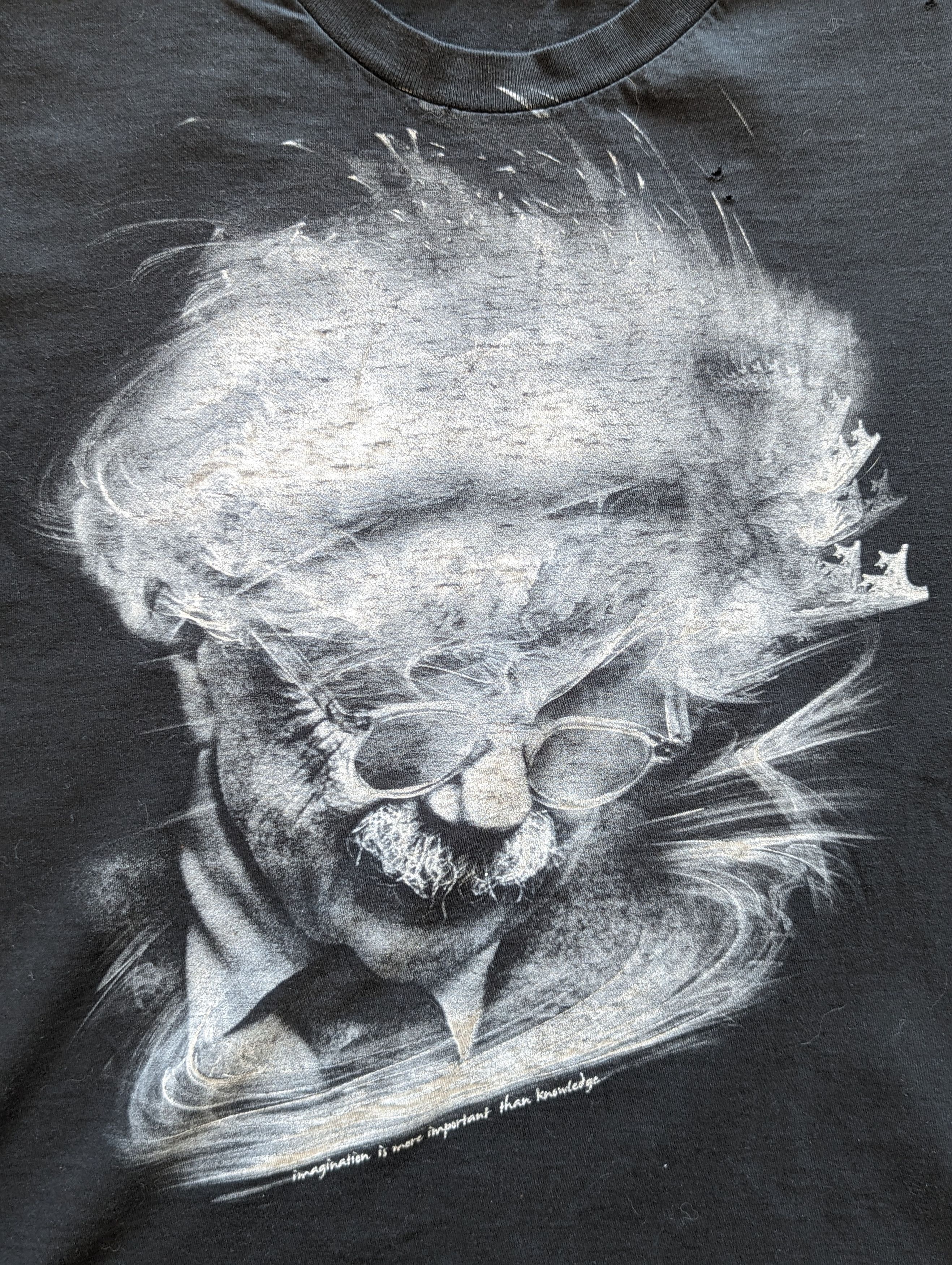 Imaginary Foundation Vintage Black Einstein T shirt Size US L / EU 52-54 / 3 - 2 Thumbnail
