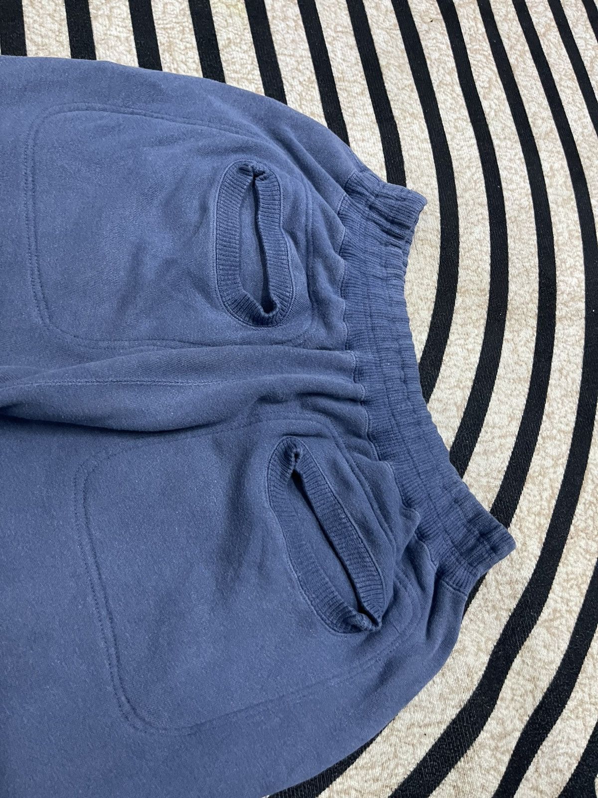 Issey Miyake × Japanese Brand × Vintage 80s ISSEY MIYAKE SWEATPANT RARE DESIGN FADED Size US 32 / EU 48 - 15 Thumbnail