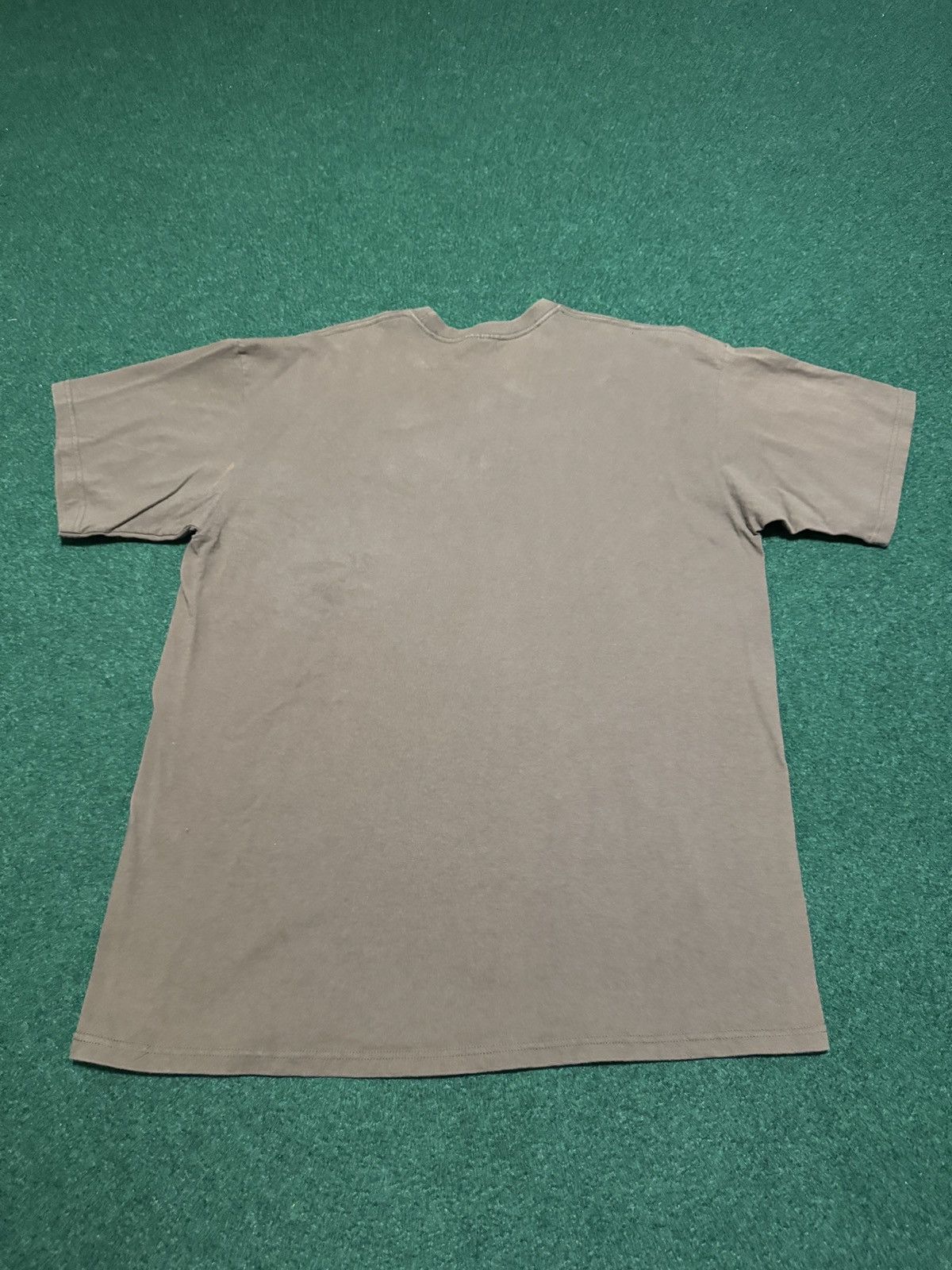 Nike Vintage Nike Athletics Y2K Gray Tag XL Brown Baggy T Shirt Size US XL / EU 56 / 4 - 4 Thumbnail