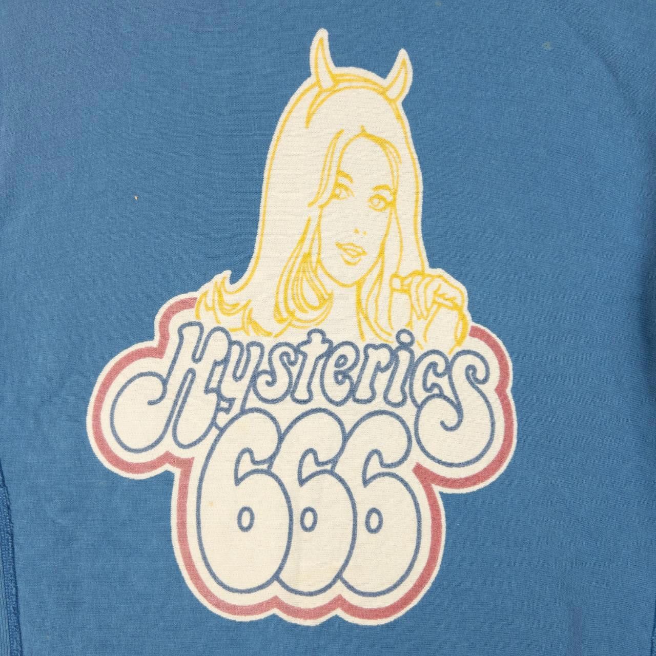 Designer Vintage Hysteric Glamour 666 Graphic Sweatshirt Size S Size US S / EU 44-46 / 1 - 4 Thumbnail