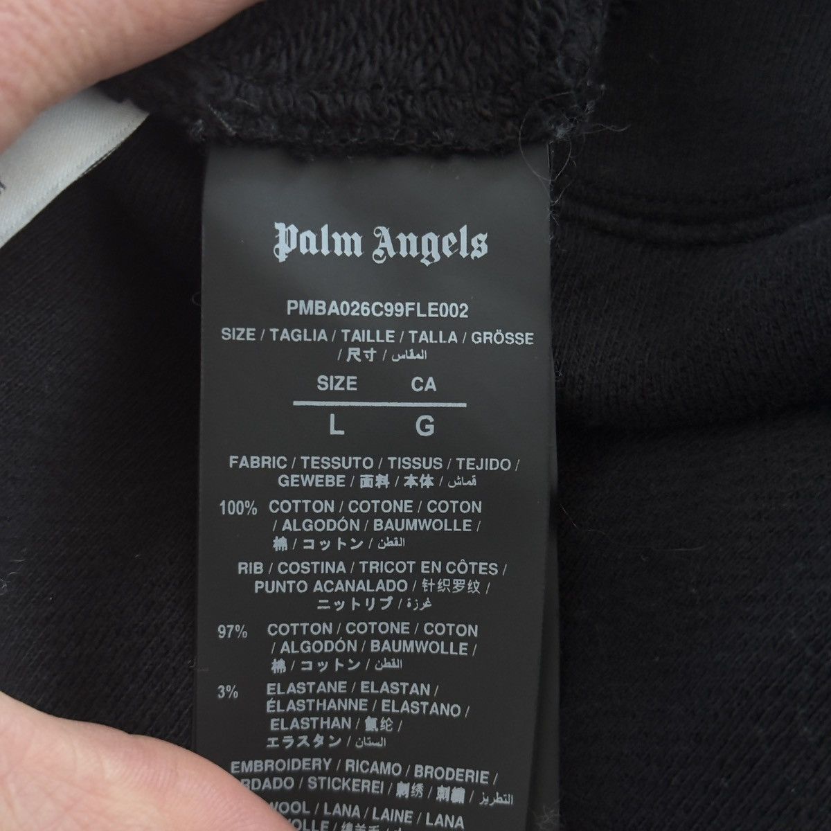 Palm Angels Palm Angels Kill The Bear Crewneck - Black - Size L Size US L / EU 52-54 / 3 - 3 Thumbnail