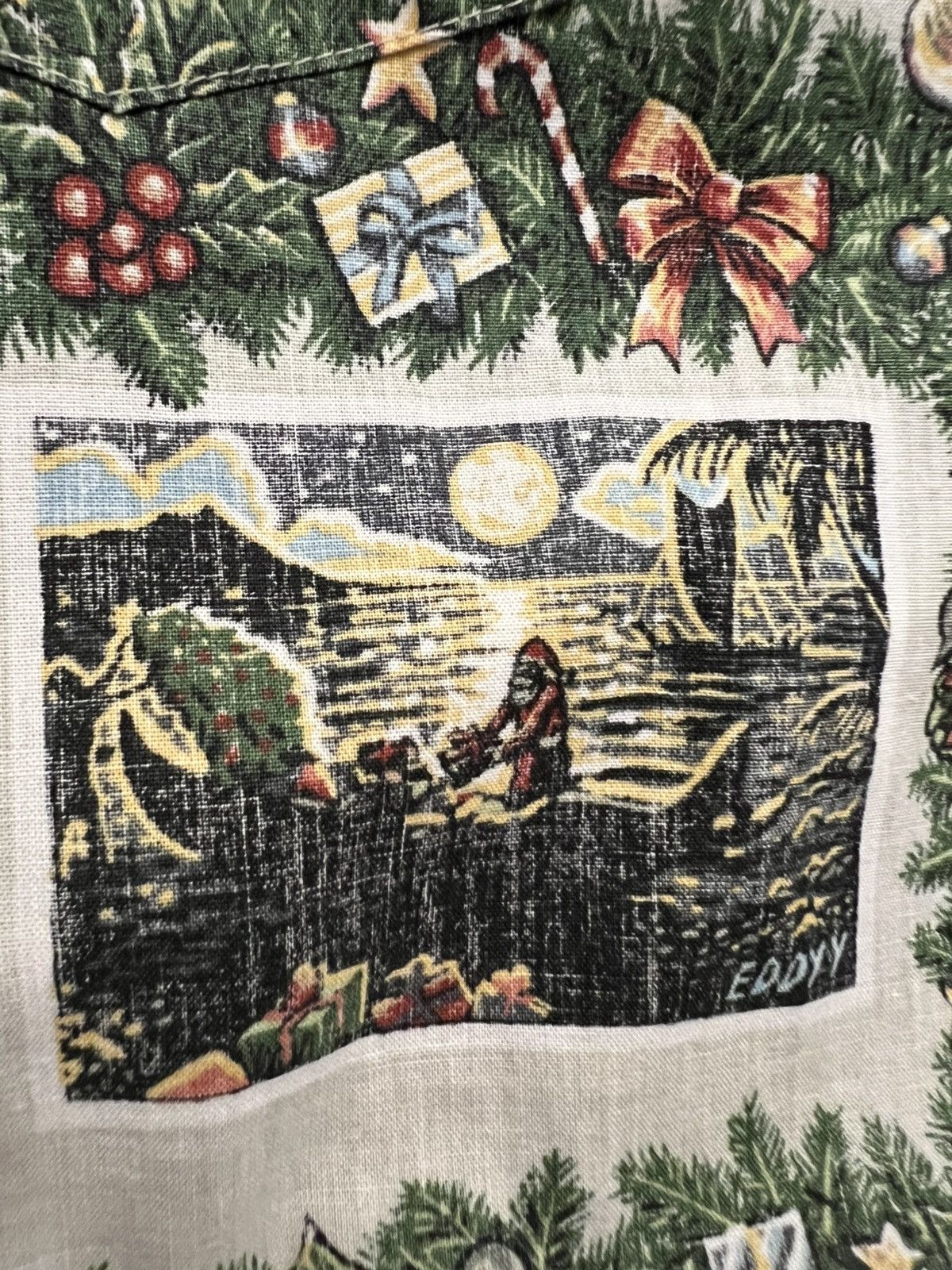 Reyn Spooner Reyn Spooner Christmas Holiday Limited EDDYY Santa Island Size US XXL / EU 58 / 5 - 7 Thumbnail