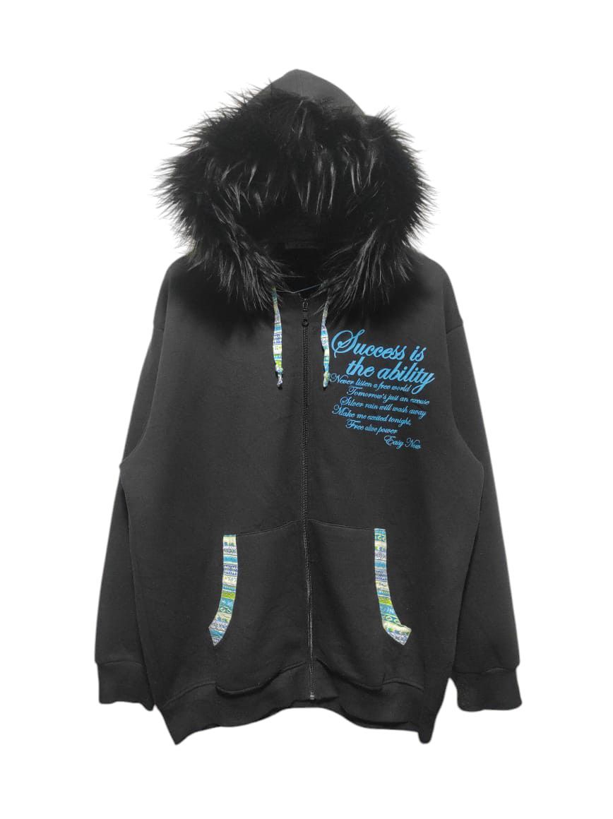 Hysteric Glamour Beaumere Poem Fur Hoodie IfSixWasNine LGB style