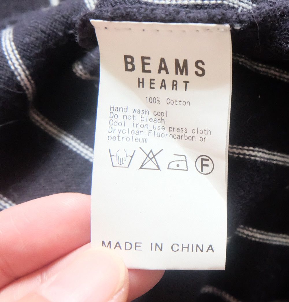 Beams Japan Beams Heart striped T-shirt Size M / US 6-8 / IT 42-44 - 4 Thumbnail